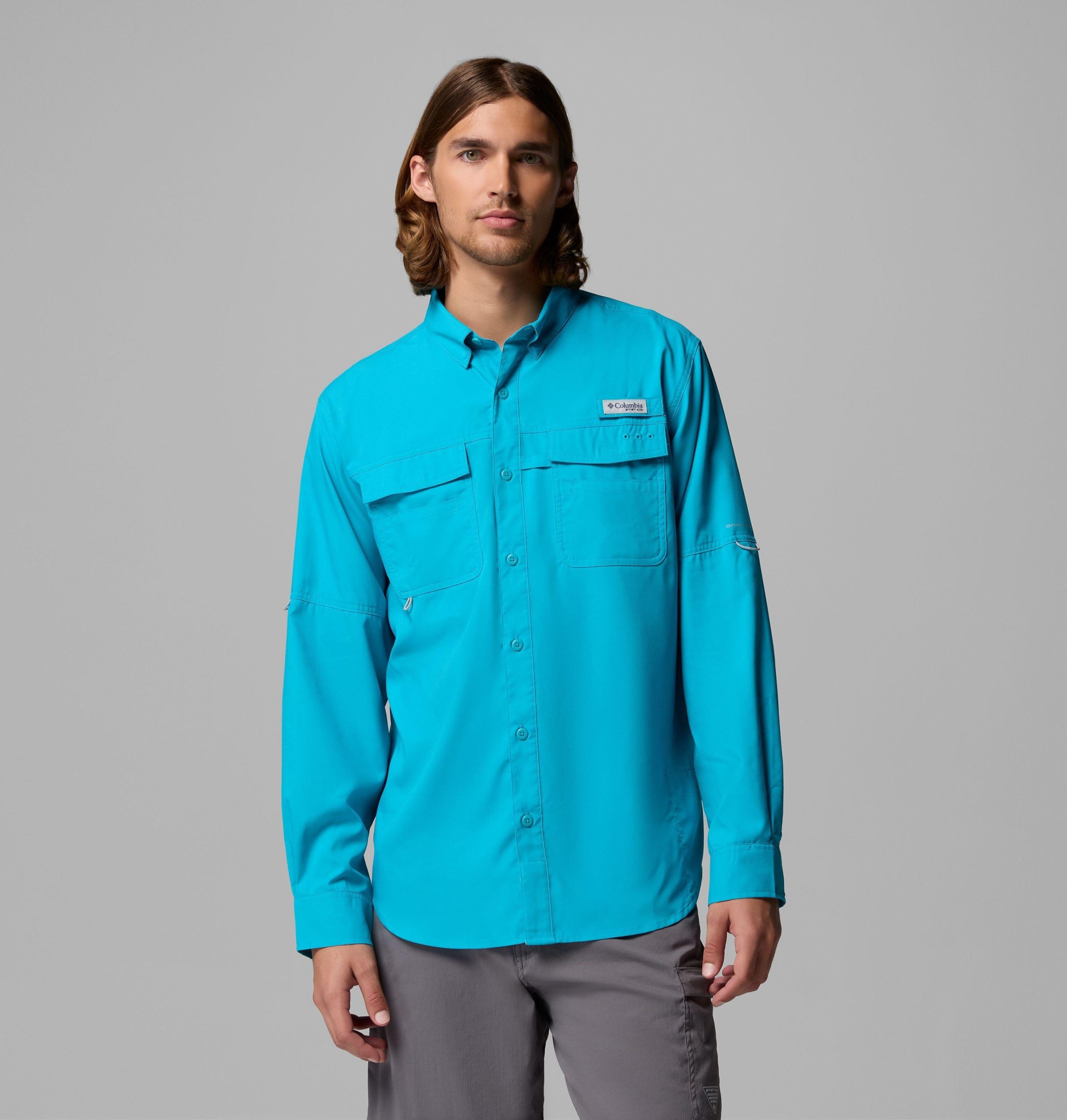 heren pfg blood and guts v-shirt met lange mouwen
