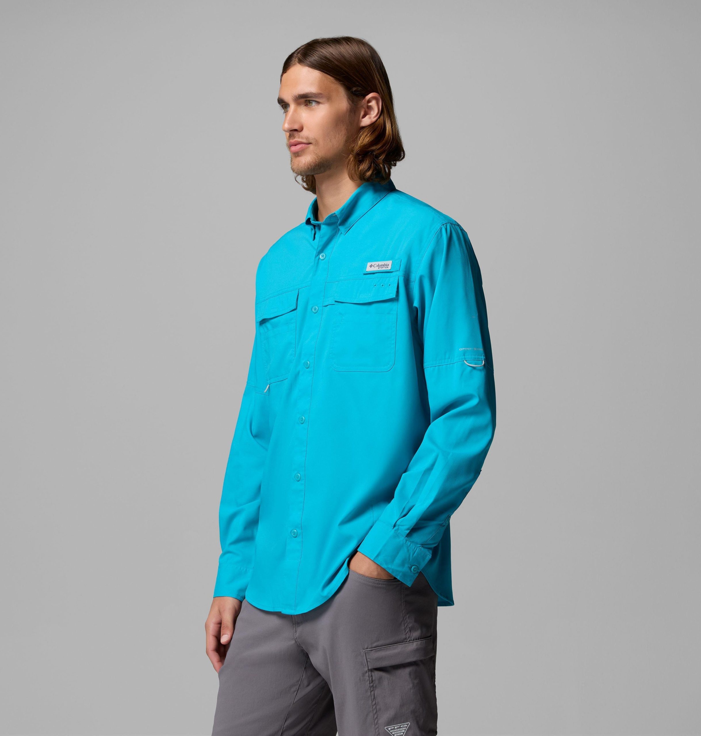 heren pfg blood and guts v-shirt met lange mouwen