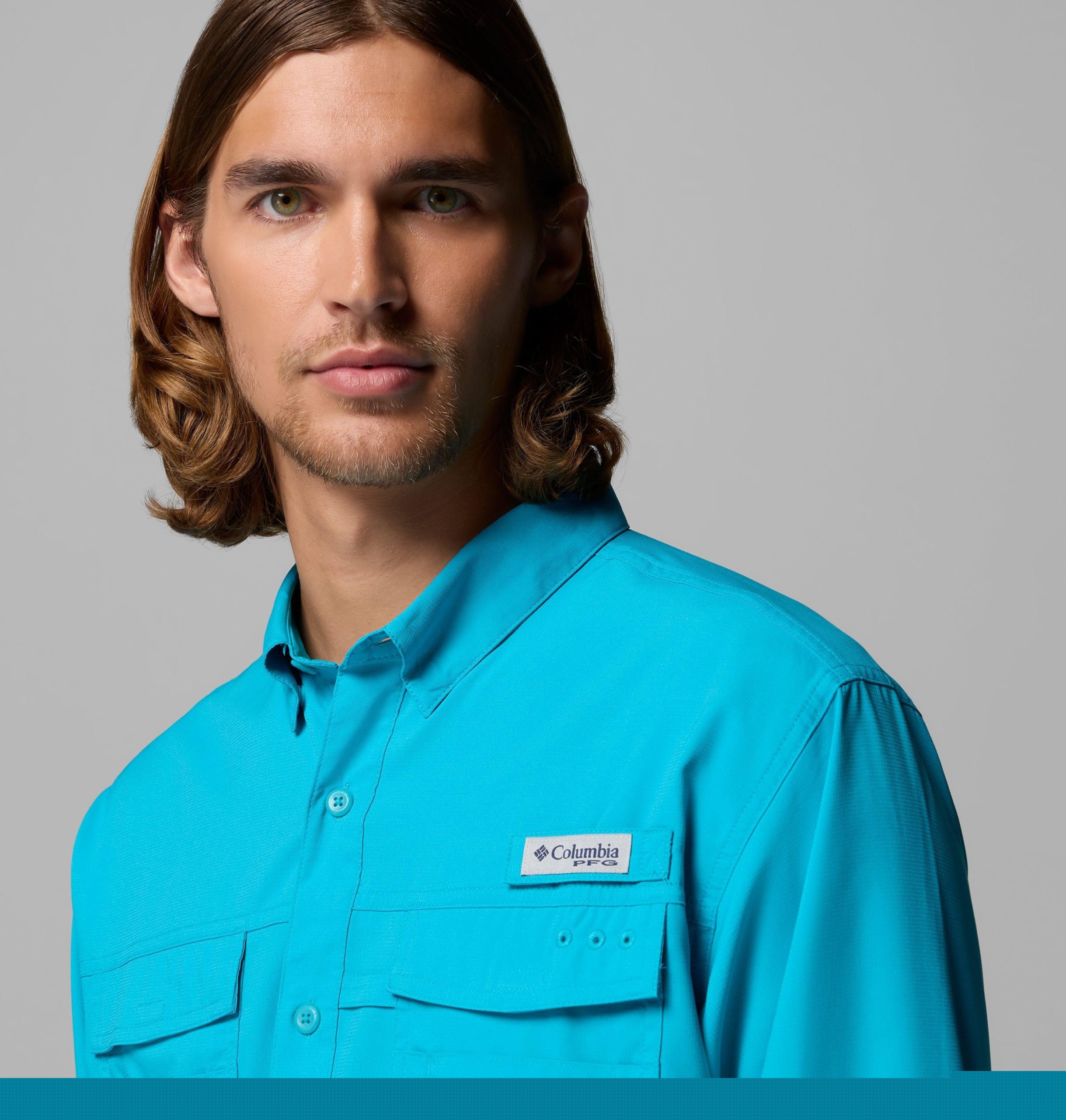 heren pfg blood and guts v-shirt met lange mouwen