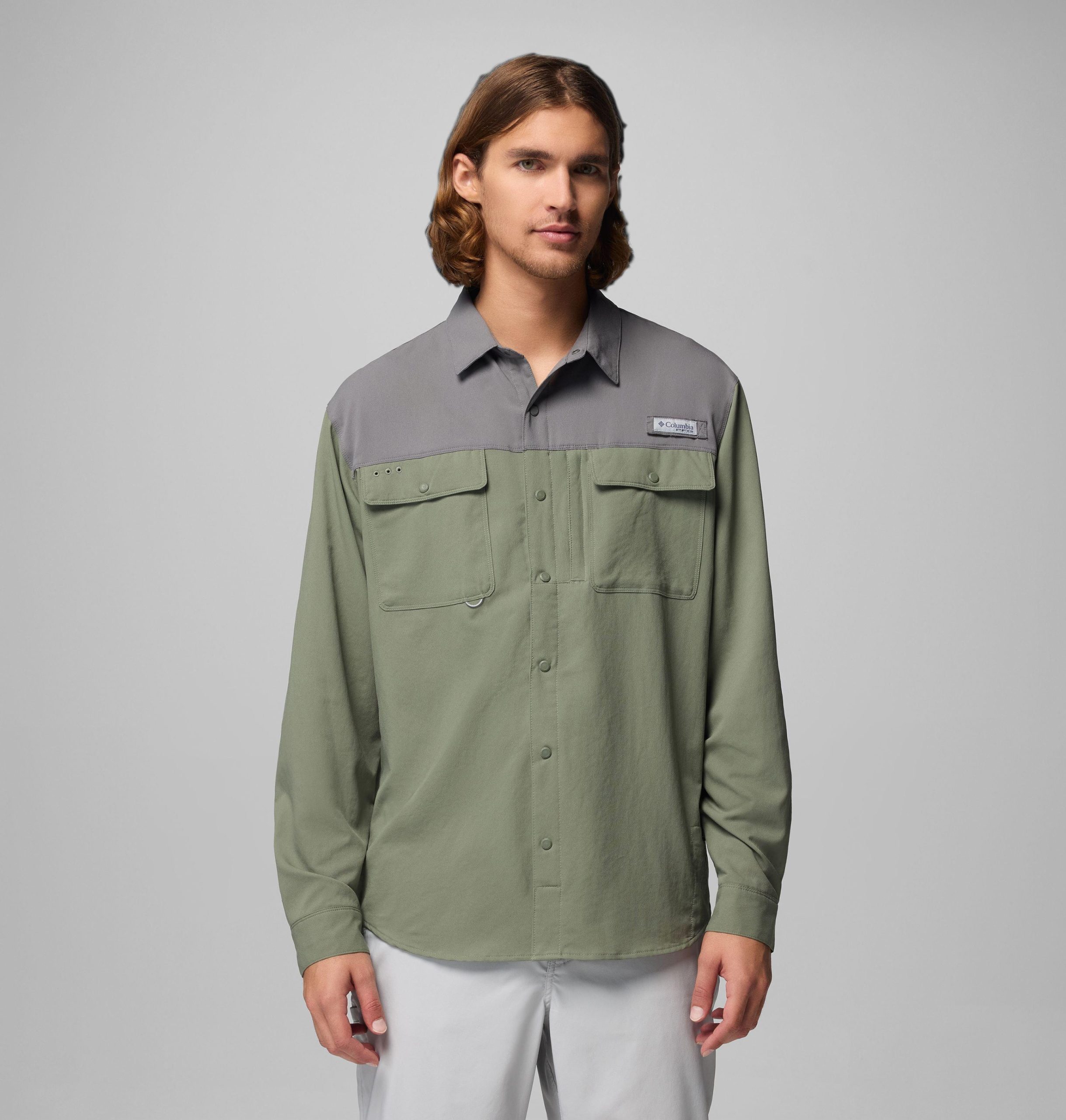 heren pfg shoaltech shirt met lange mouwen