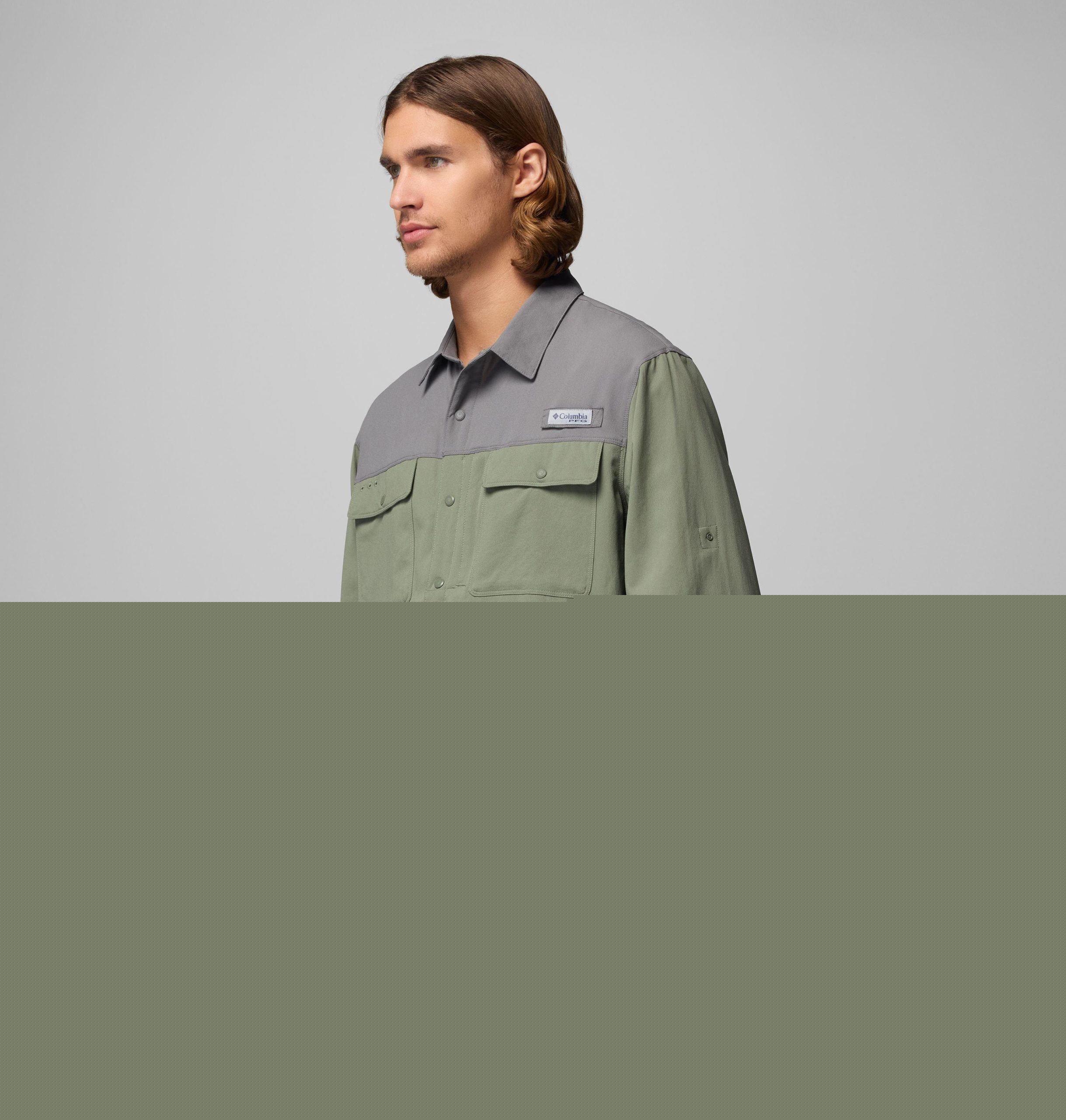 heren pfg shoaltech shirt met lange mouwen