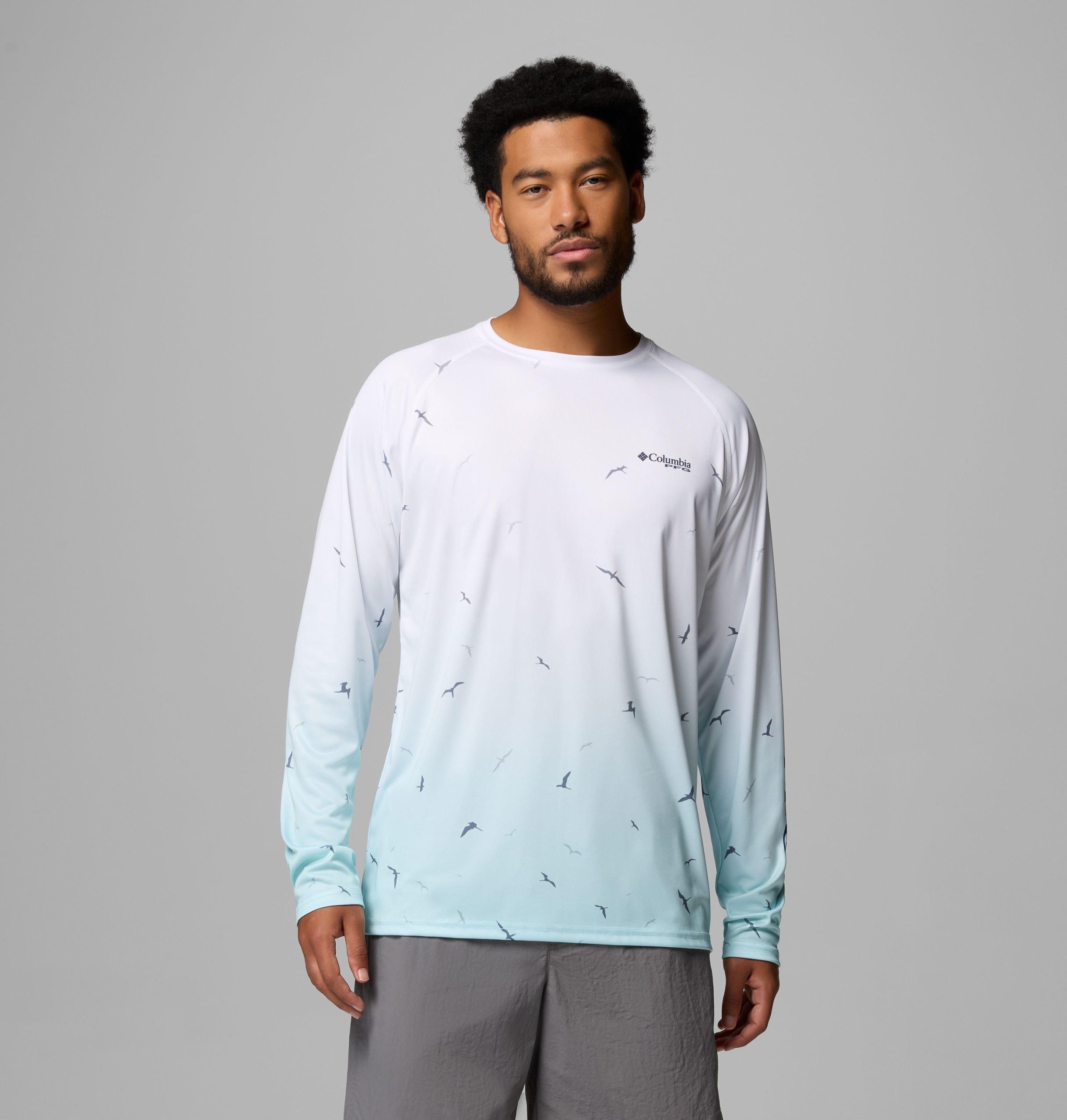 heren super terminal tackle pfg frigate frenz shirt met lange mouwen
