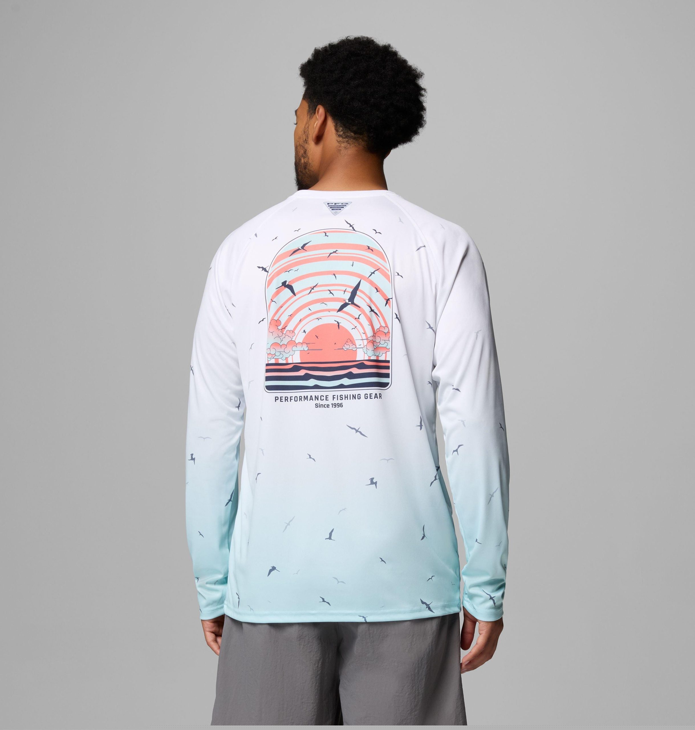 heren super terminal tackle pfg frigate frenz shirt met lange mouwen