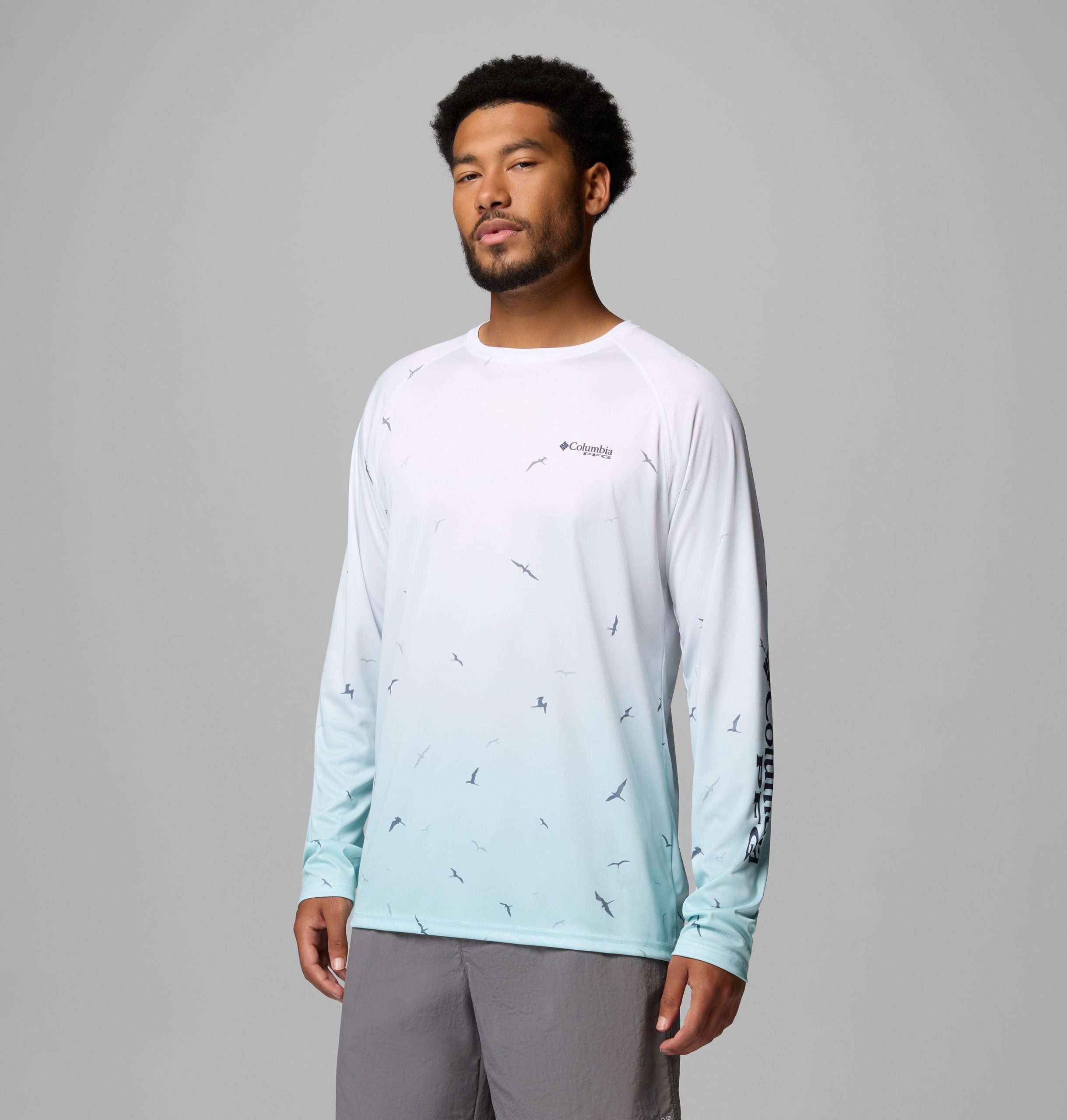 heren super terminal tackle pfg frigate frenz shirt met lange mouwen