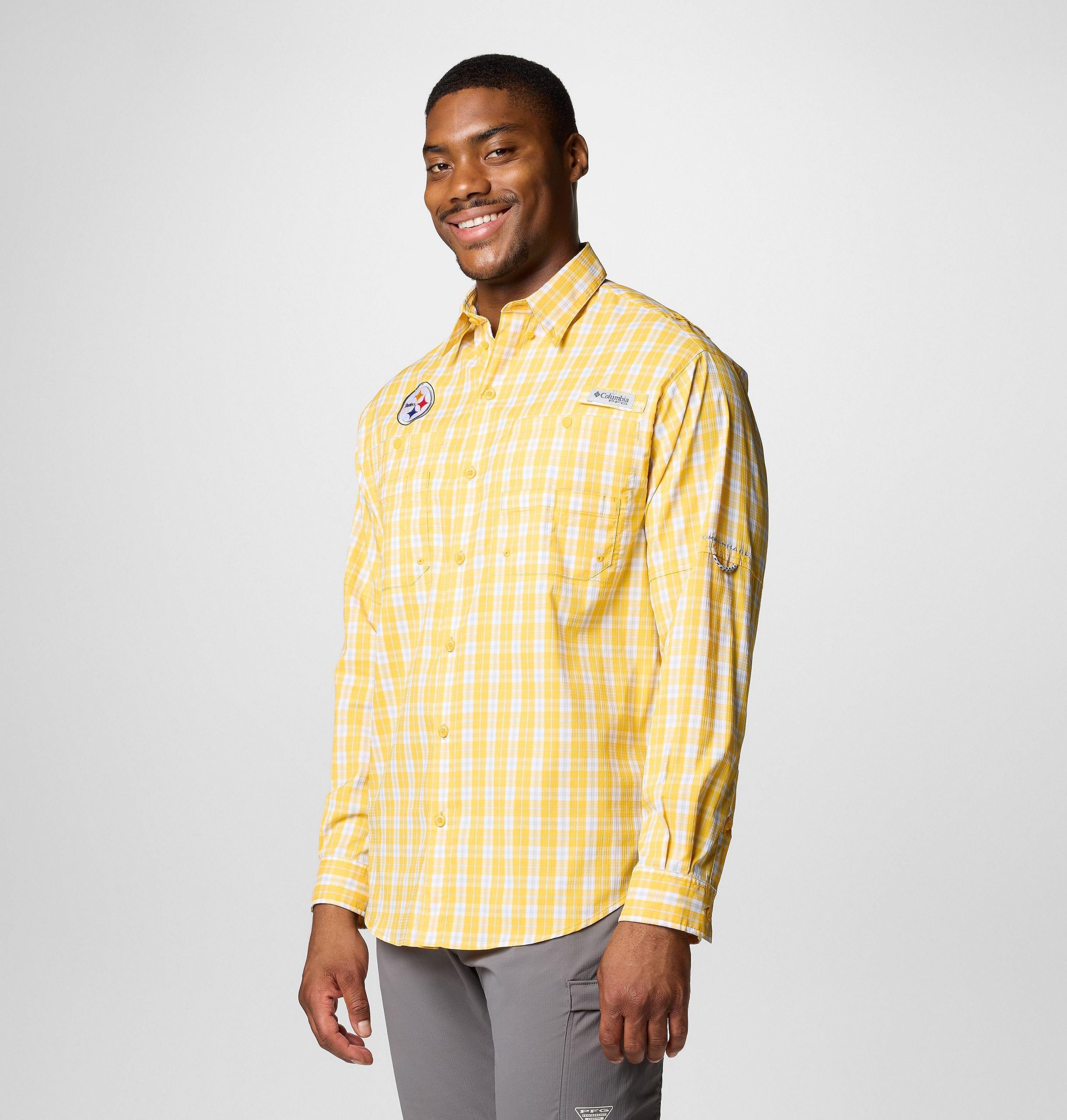 heren pfg super tamiami shirt met lange mouwen - pittsburgh steelers