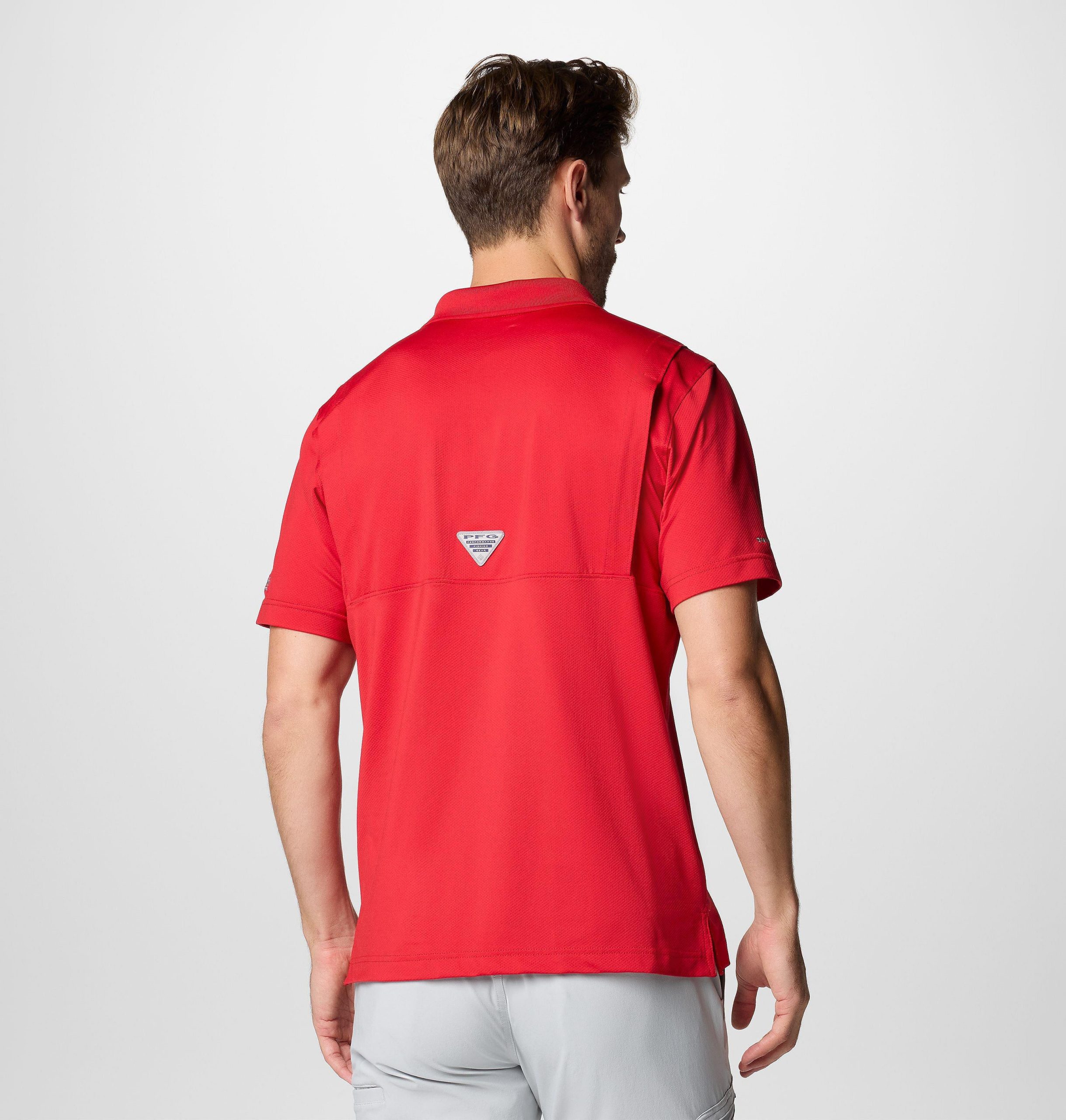 heren pfg low drag offshore polo - new england patriots