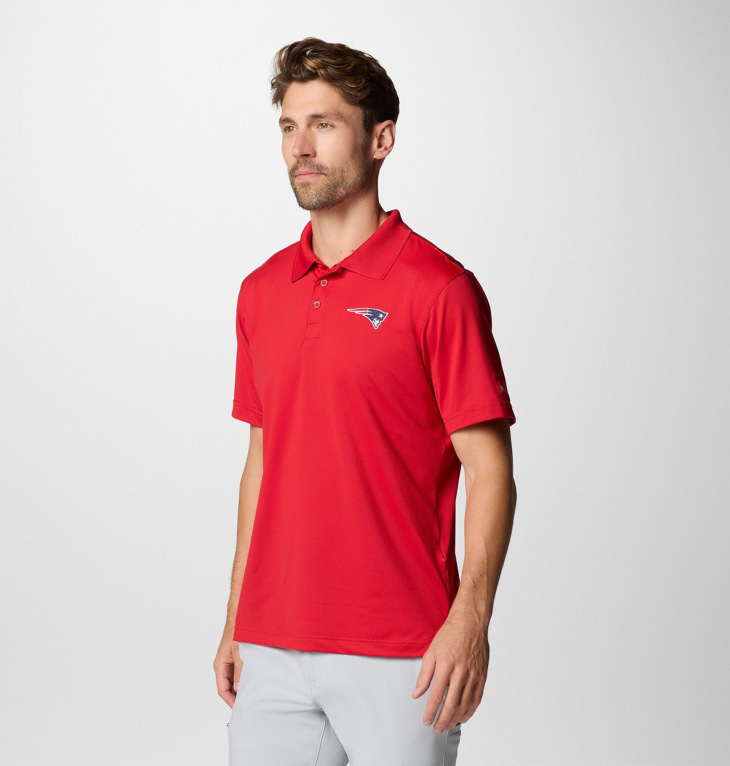 heren pfg low drag offshore polo - new england patriots