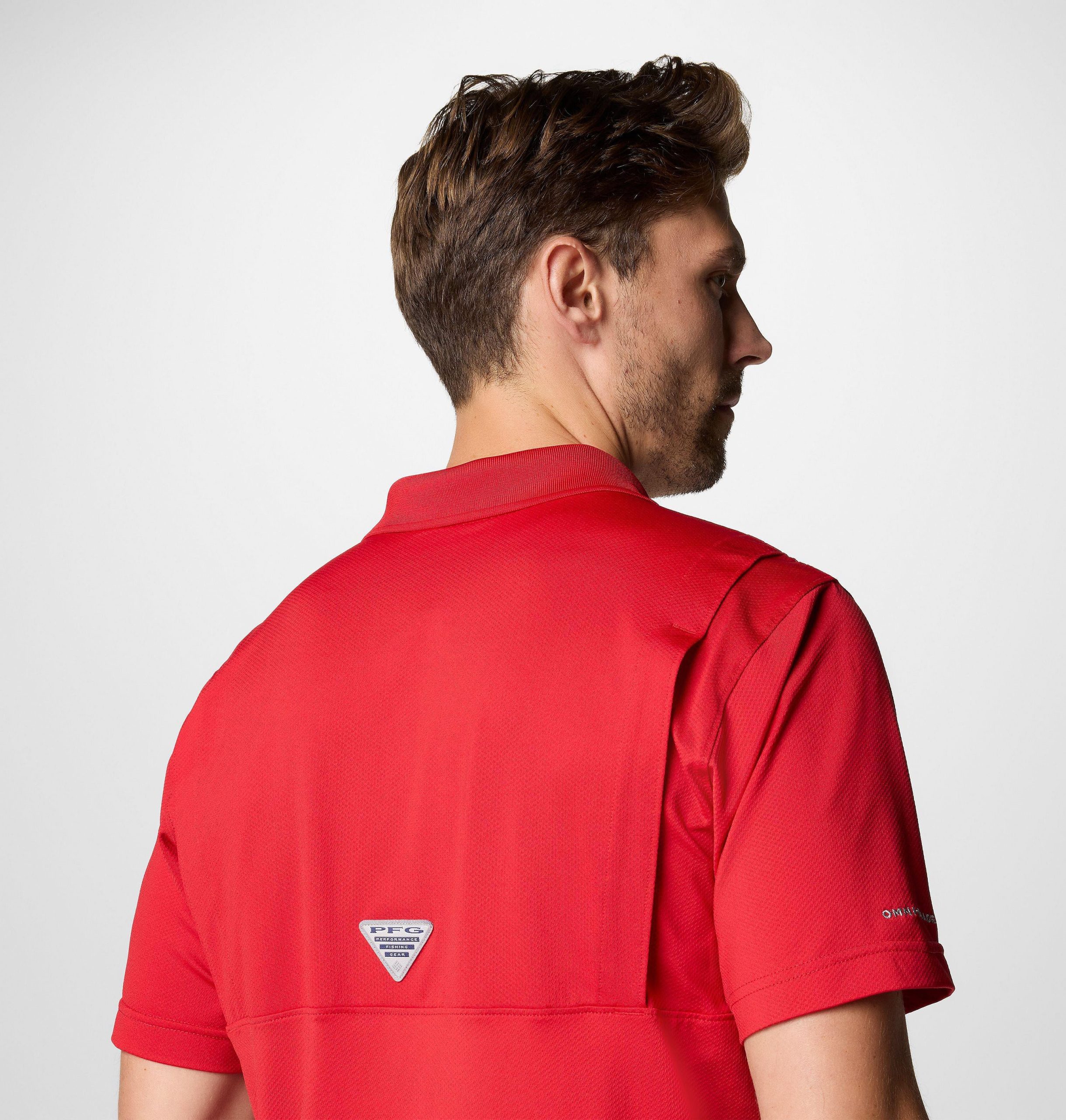 heren pfg low drag offshore polo - new england patriots