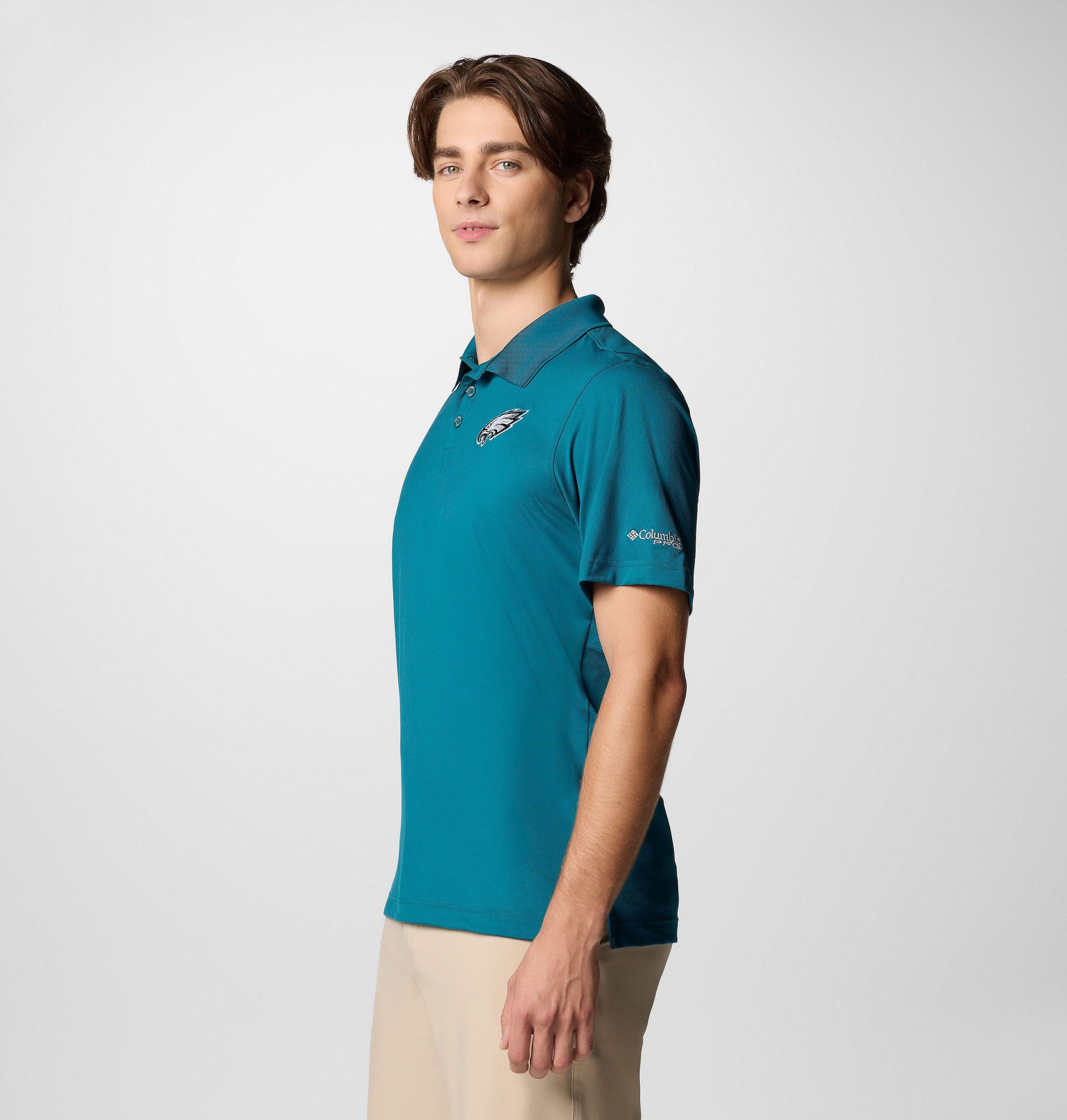 heren pfg low drag offshore polo - philadelphia eagles