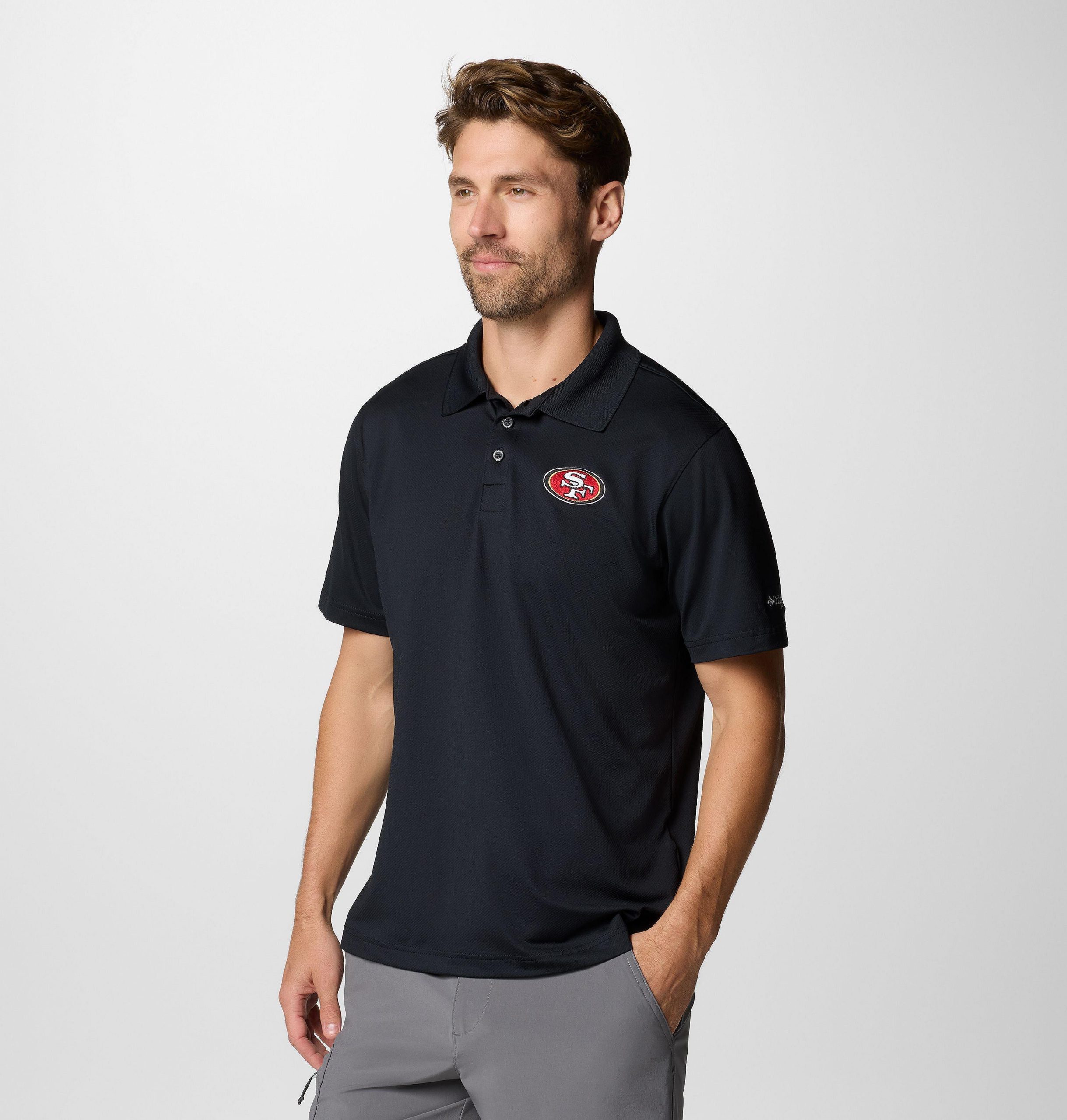 heren pfg low drag offshore polo - san francisco 49ers