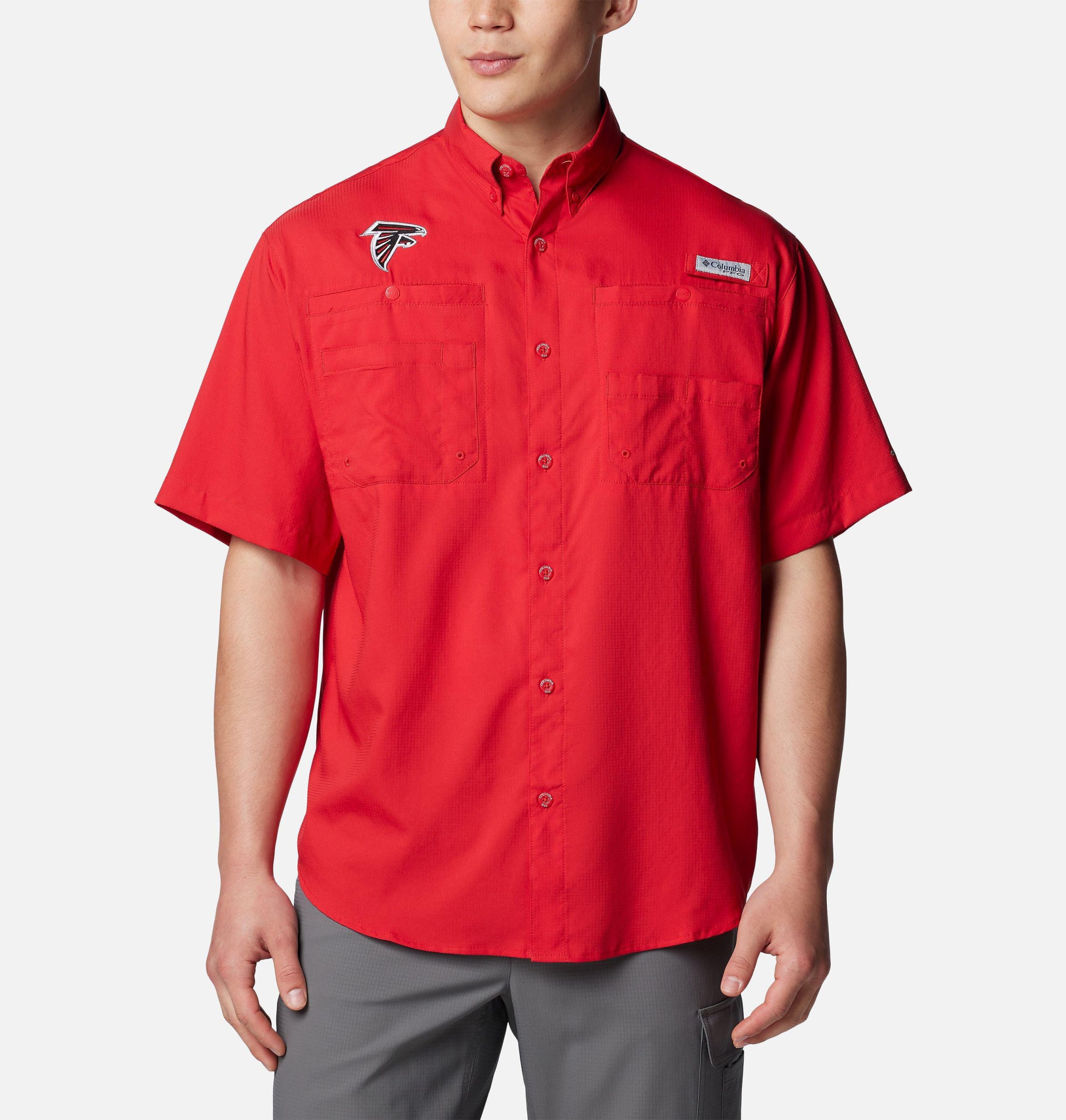 heren pfg tamiami shirt met korte mouwen - atlanta falcons