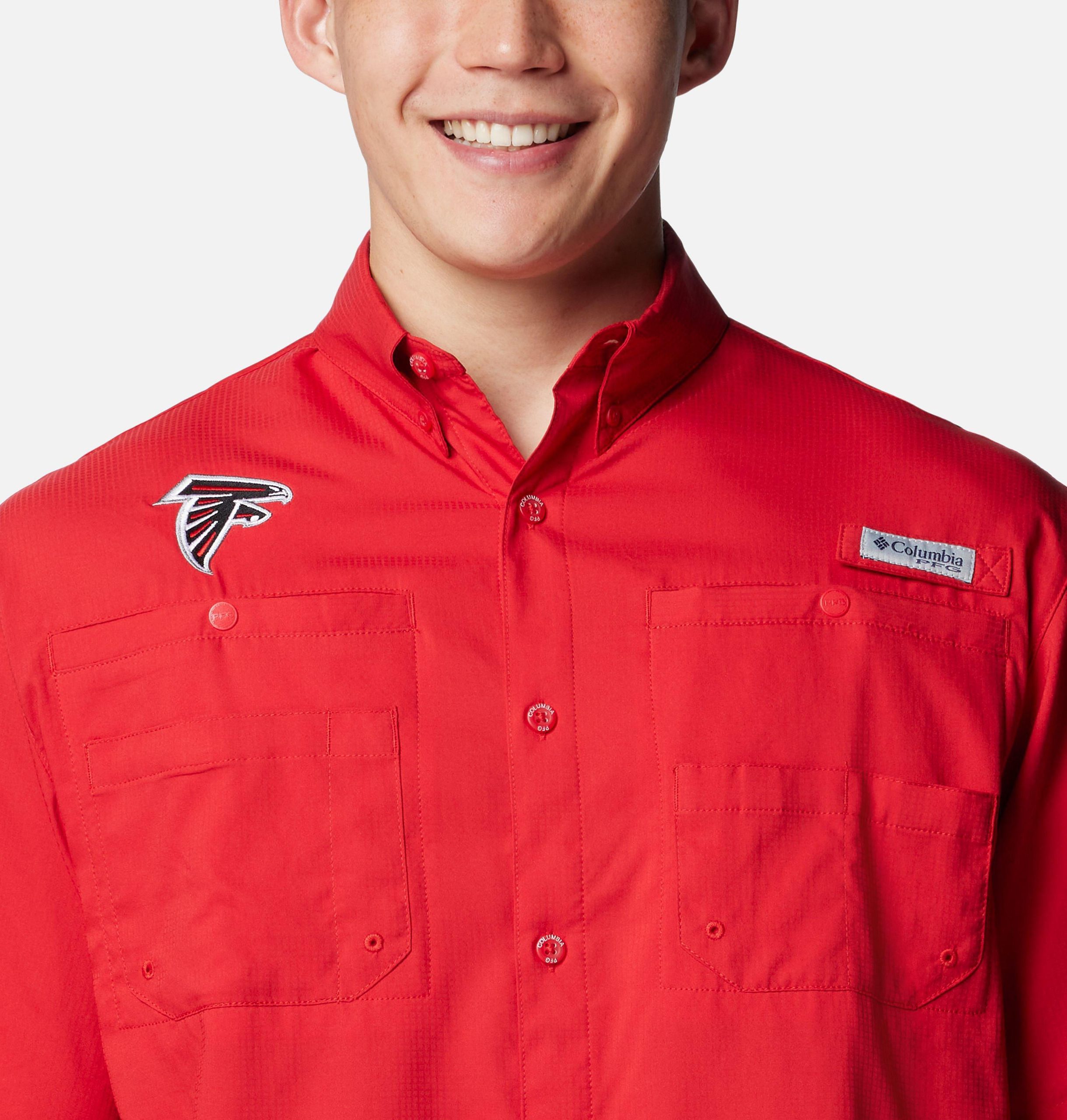 heren pfg tamiami shirt met korte mouwen - atlanta falcons