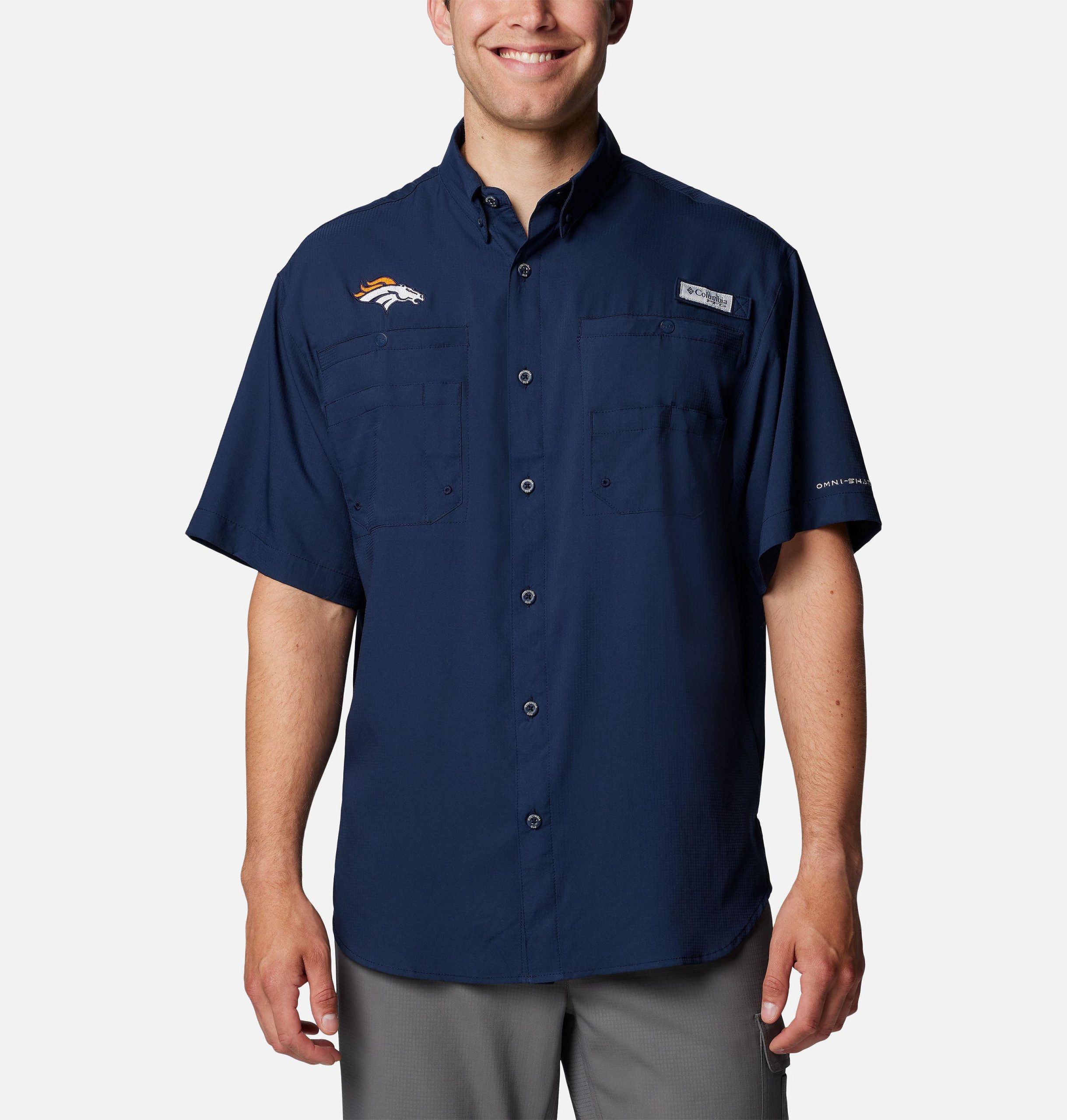 heren pfg tamiami t-shirt met korte mouwen - denver broncos