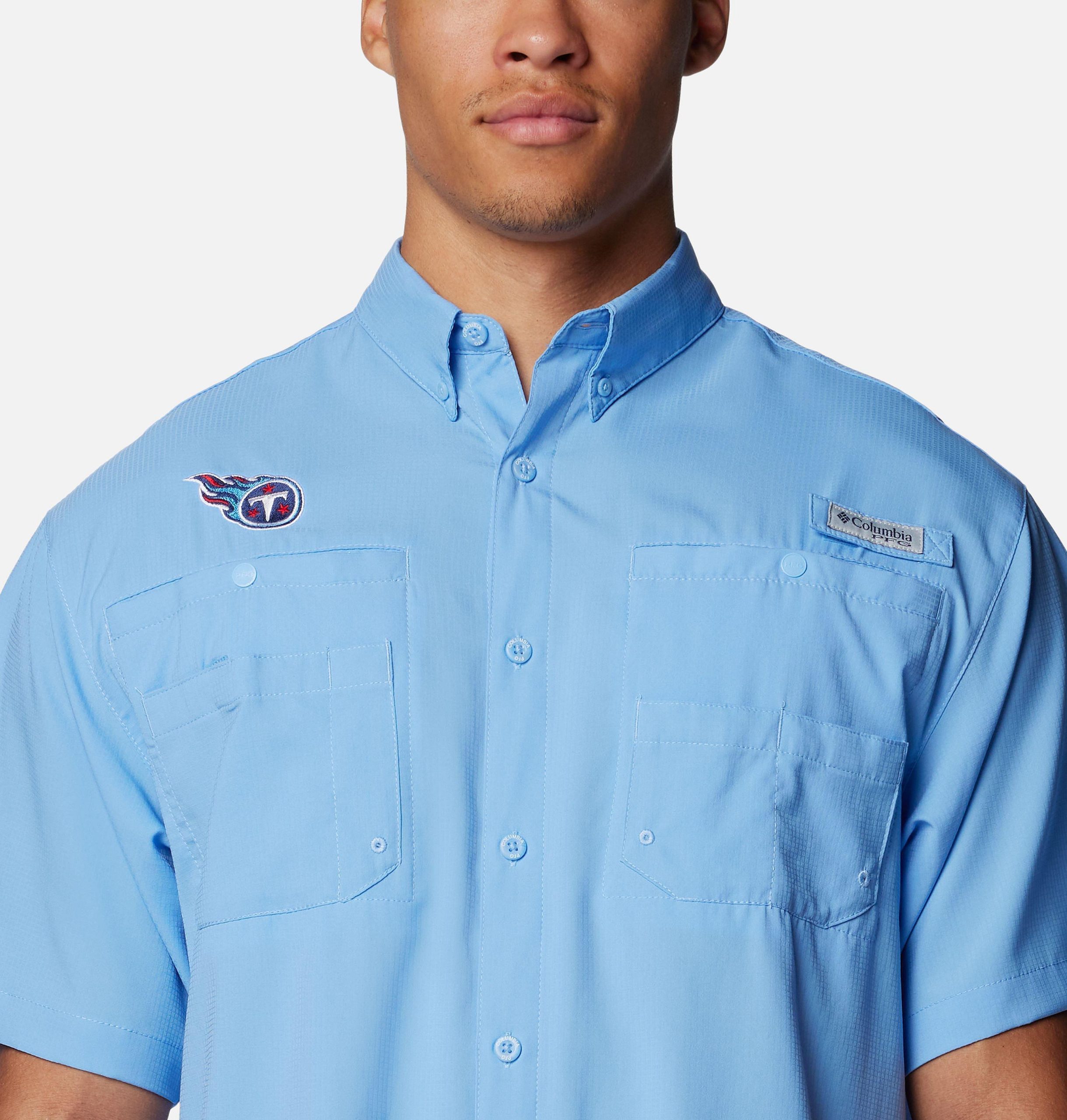 heren pfg tamiami shirt met korte mouwen - tennessee titans