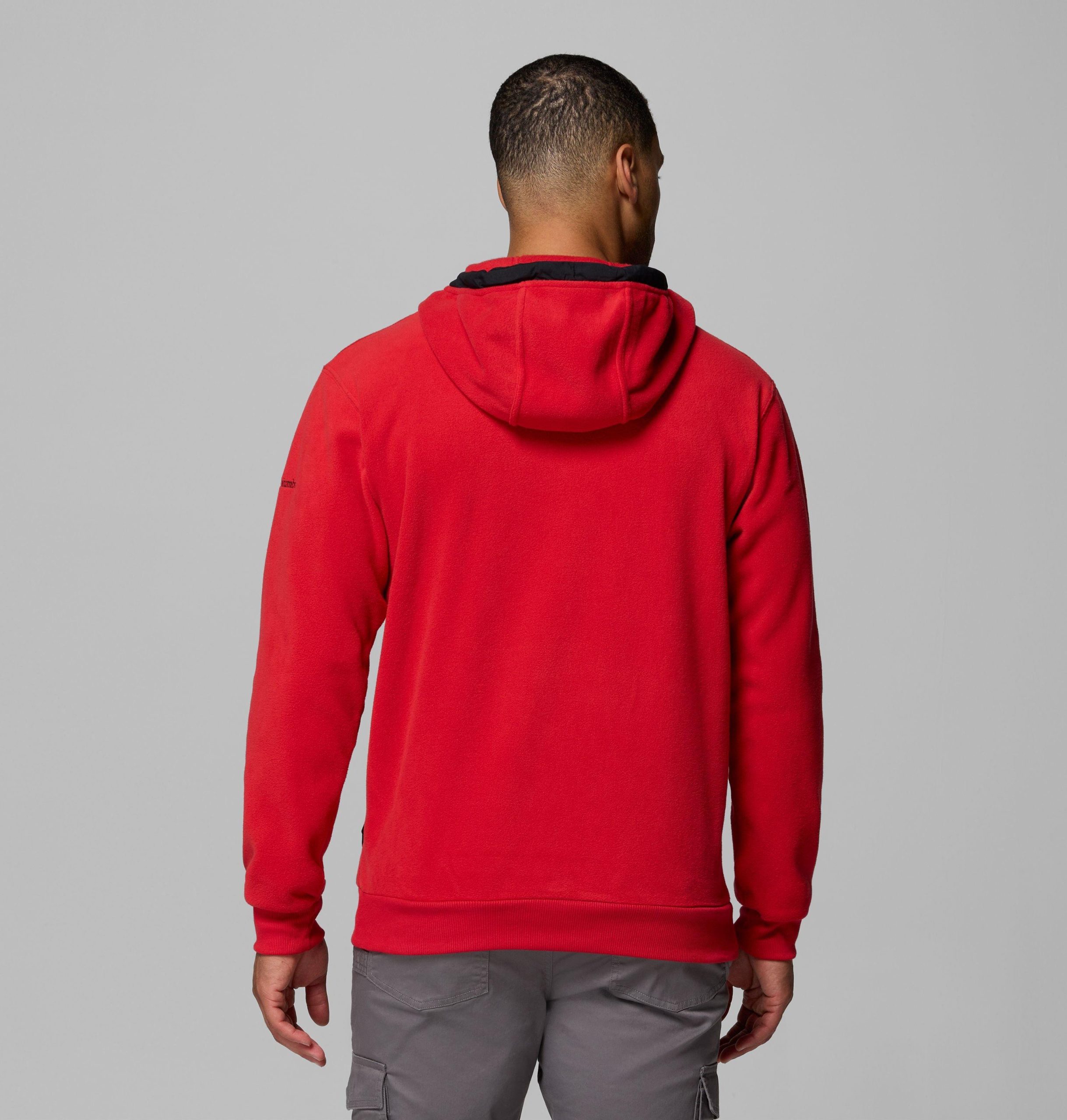 heren flanker fleece hoodie - wisconsin