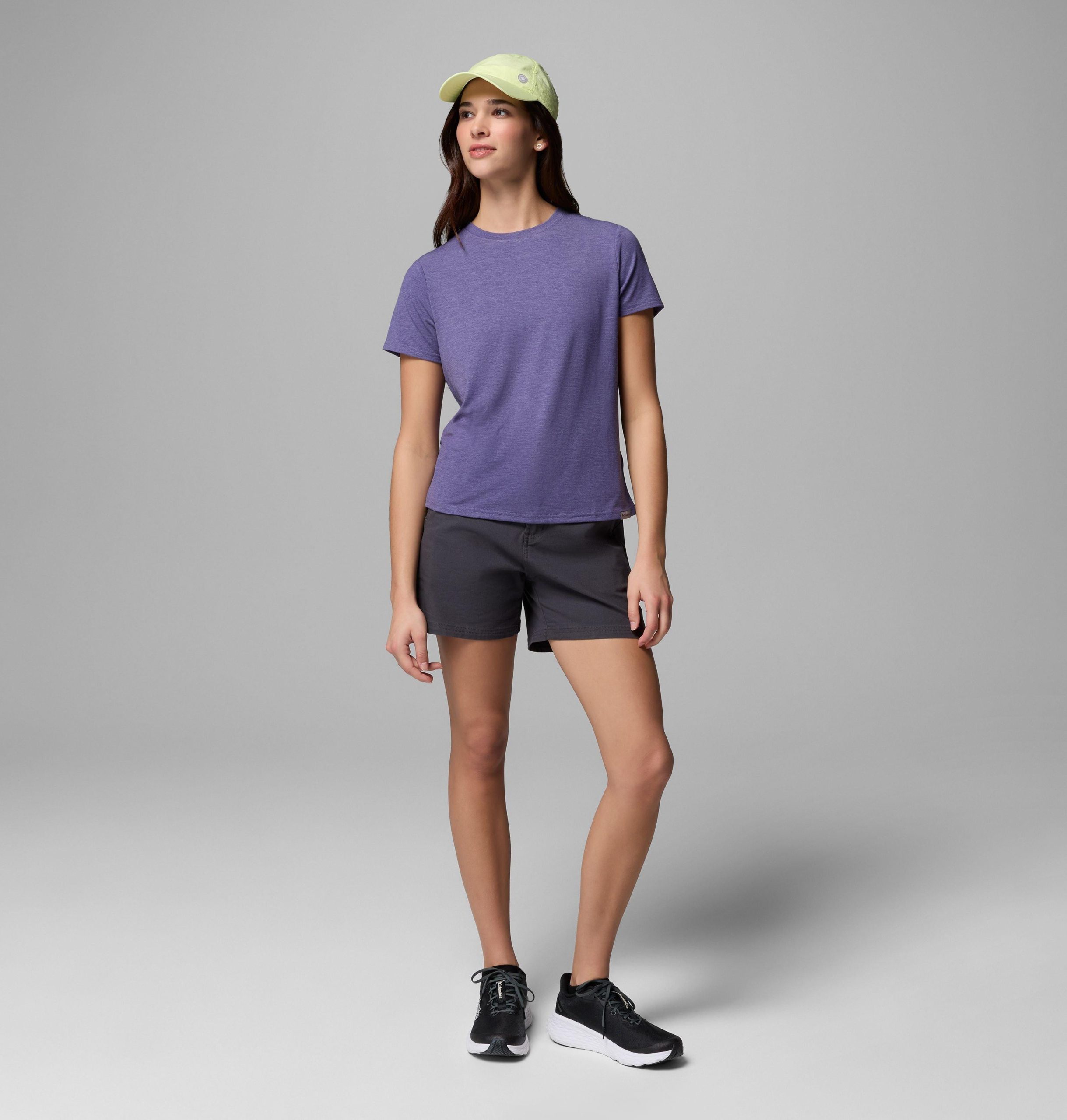 dames csc soft stretch t-shirt met korte mouwen