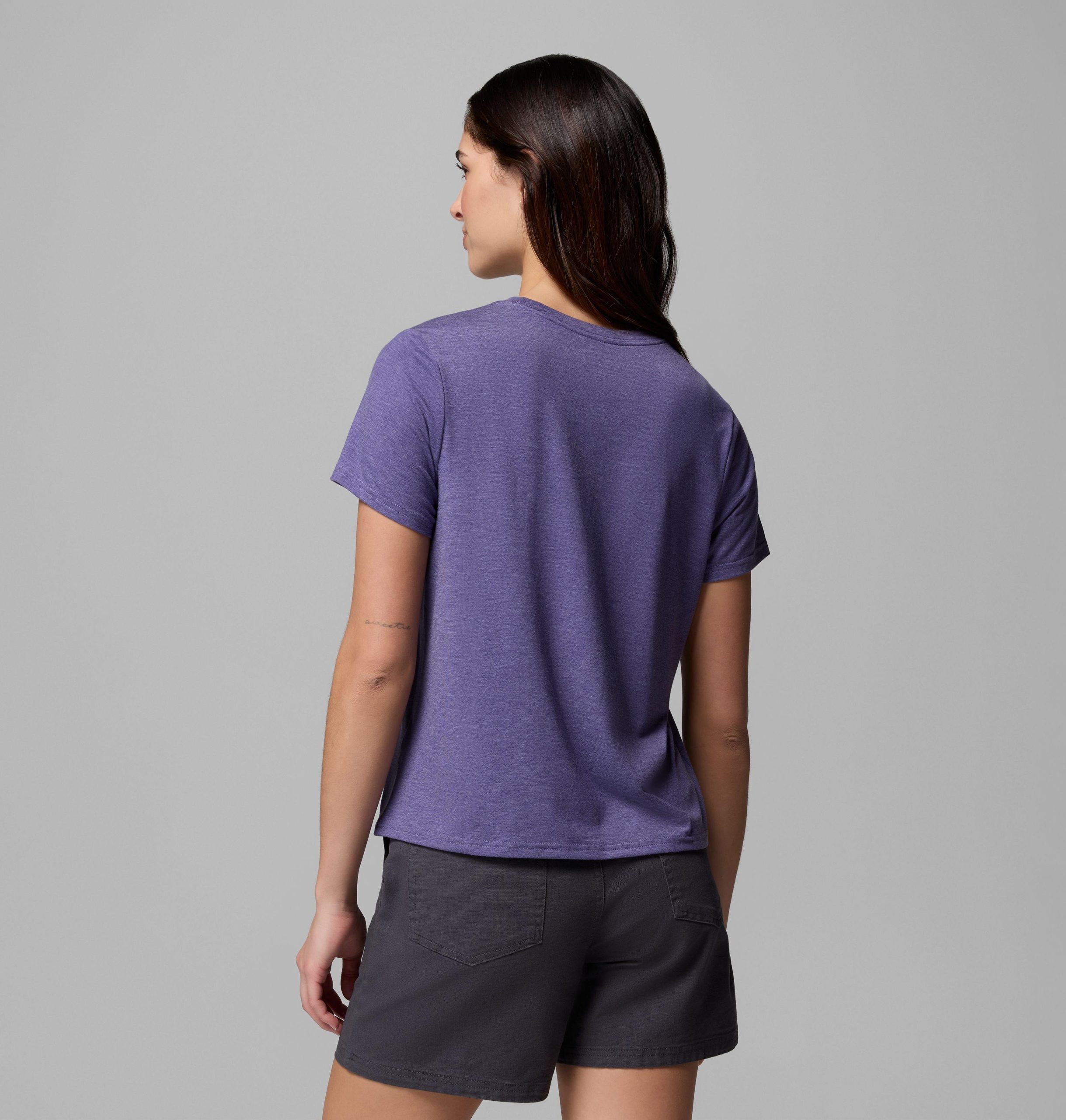 dames csc soft stretch t-shirt met korte mouwen