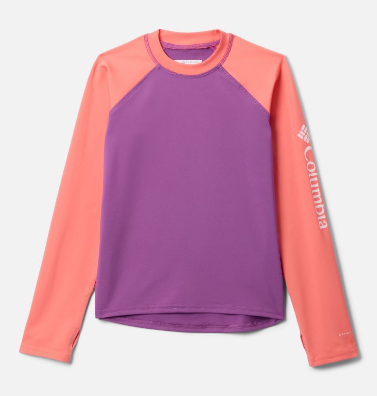 kids sandy shores long sleeve sunguard shirt