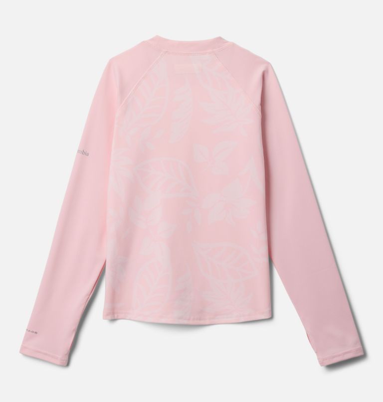 kids sandy shores printed long sleeve sunguard shirt