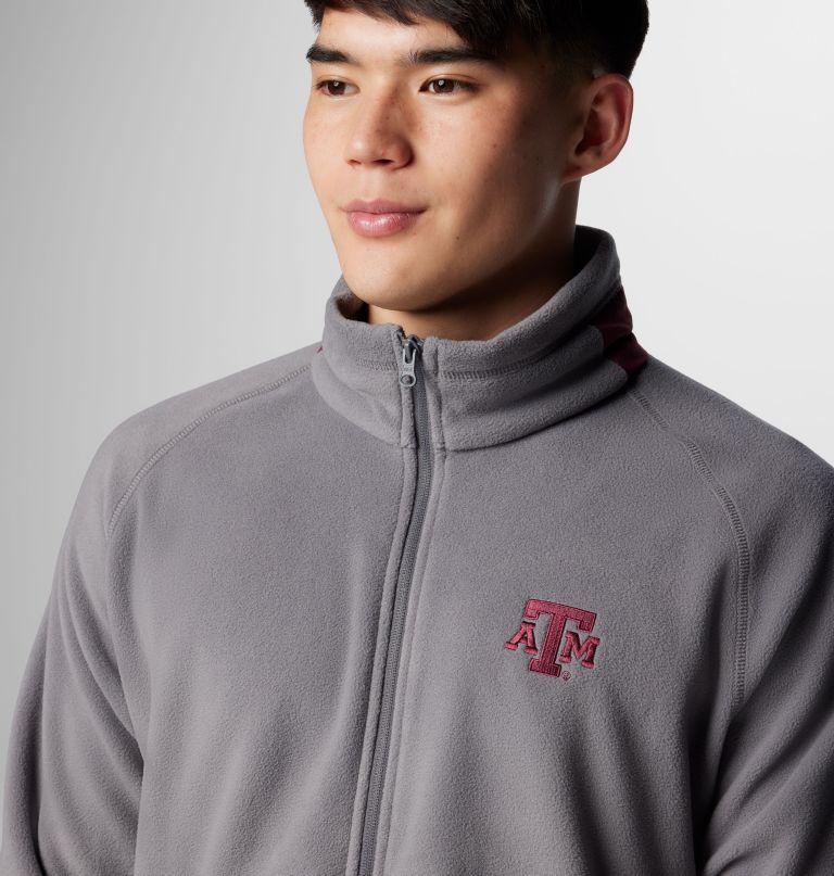 men collegiate flanker iv fleece jacket - texas am