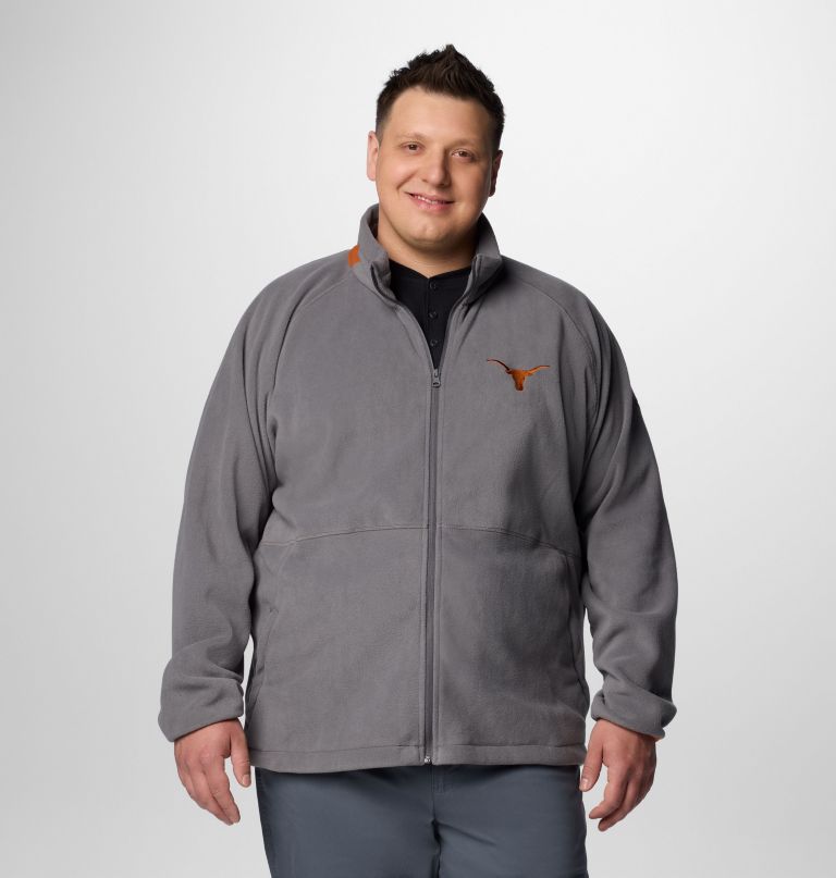 men collegiate flanker iv fleece jacket - texas - big