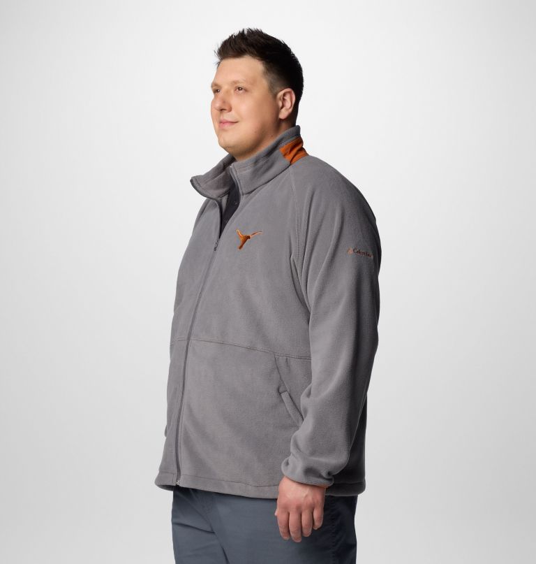 men collegiate flanker iv fleece jacket - texas - big