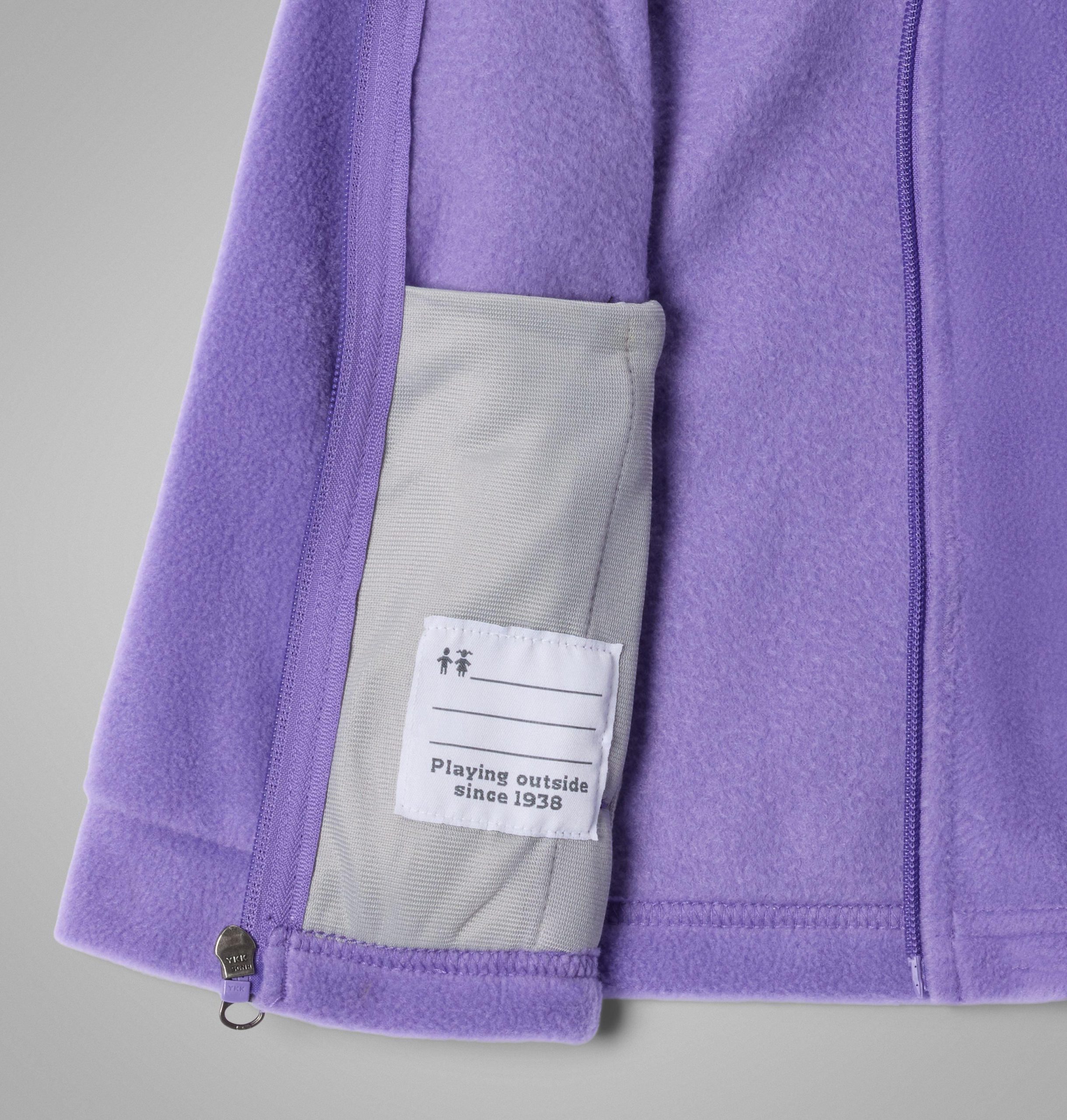fleecejas voor peutermeisjes van benton springs