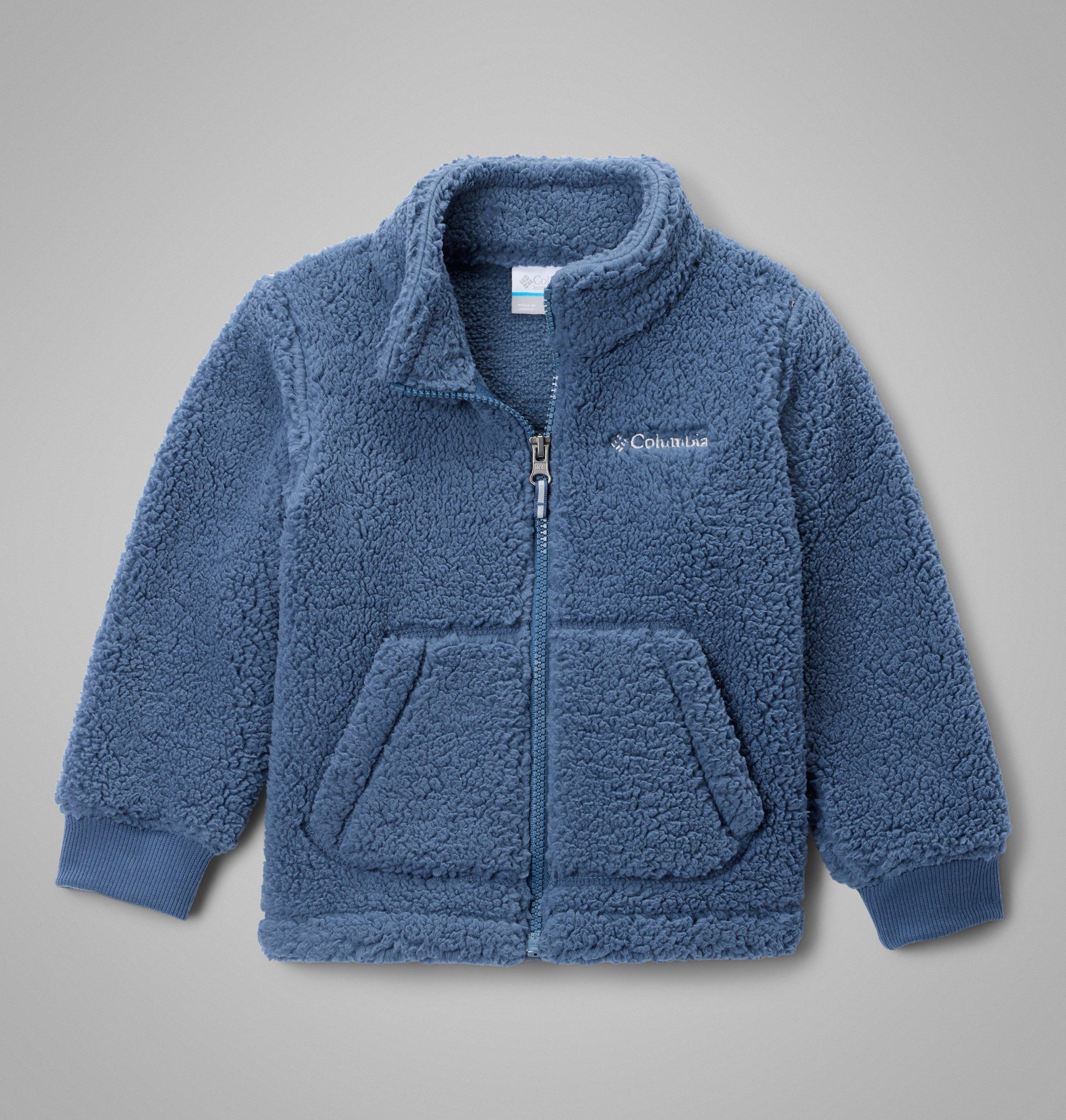 rugged ridge ii fleecejas met volledige ritssluiting voor peuters jongens