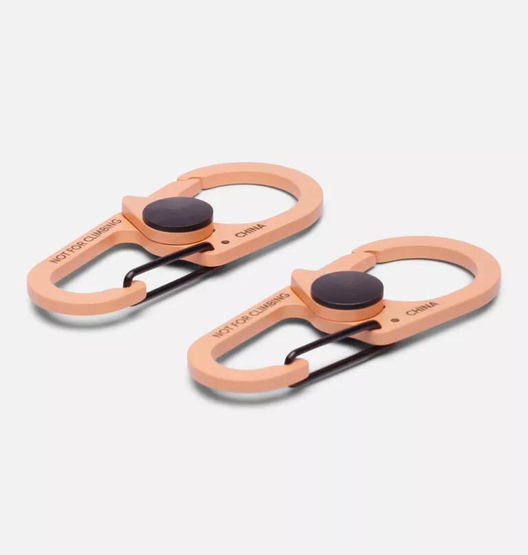 dual-clip carabiner - 2 pack