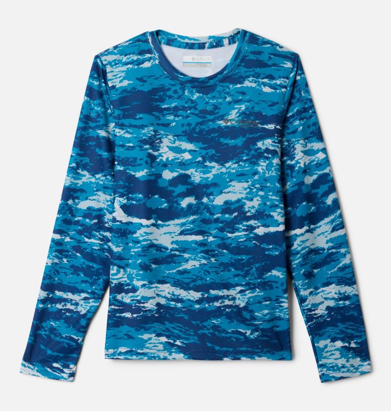 boys pfg solar stream printed long sleeve shirt