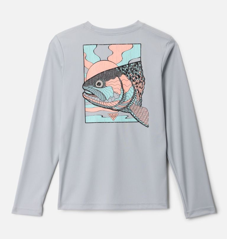boys pfg terminal tackle fish shine long sleeve shirt