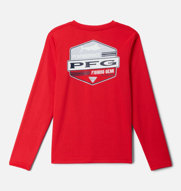 boys pfg terminal tackle high side long sleeve shirt