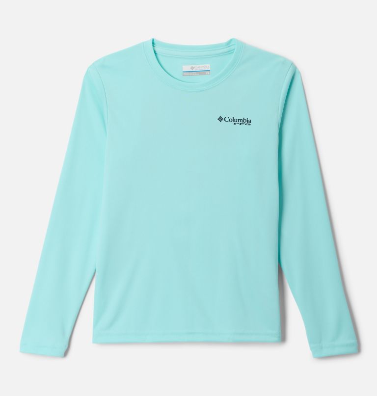 boys pfg terminal tackle fins and stripes long sleeve shirt