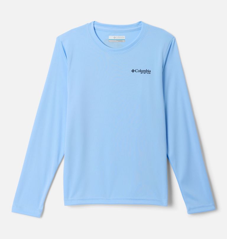 boys pfg terminal tackle fins and stripes long sleeve shirt