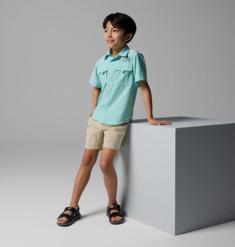 boys pfg bahama ii short sleeve shirt