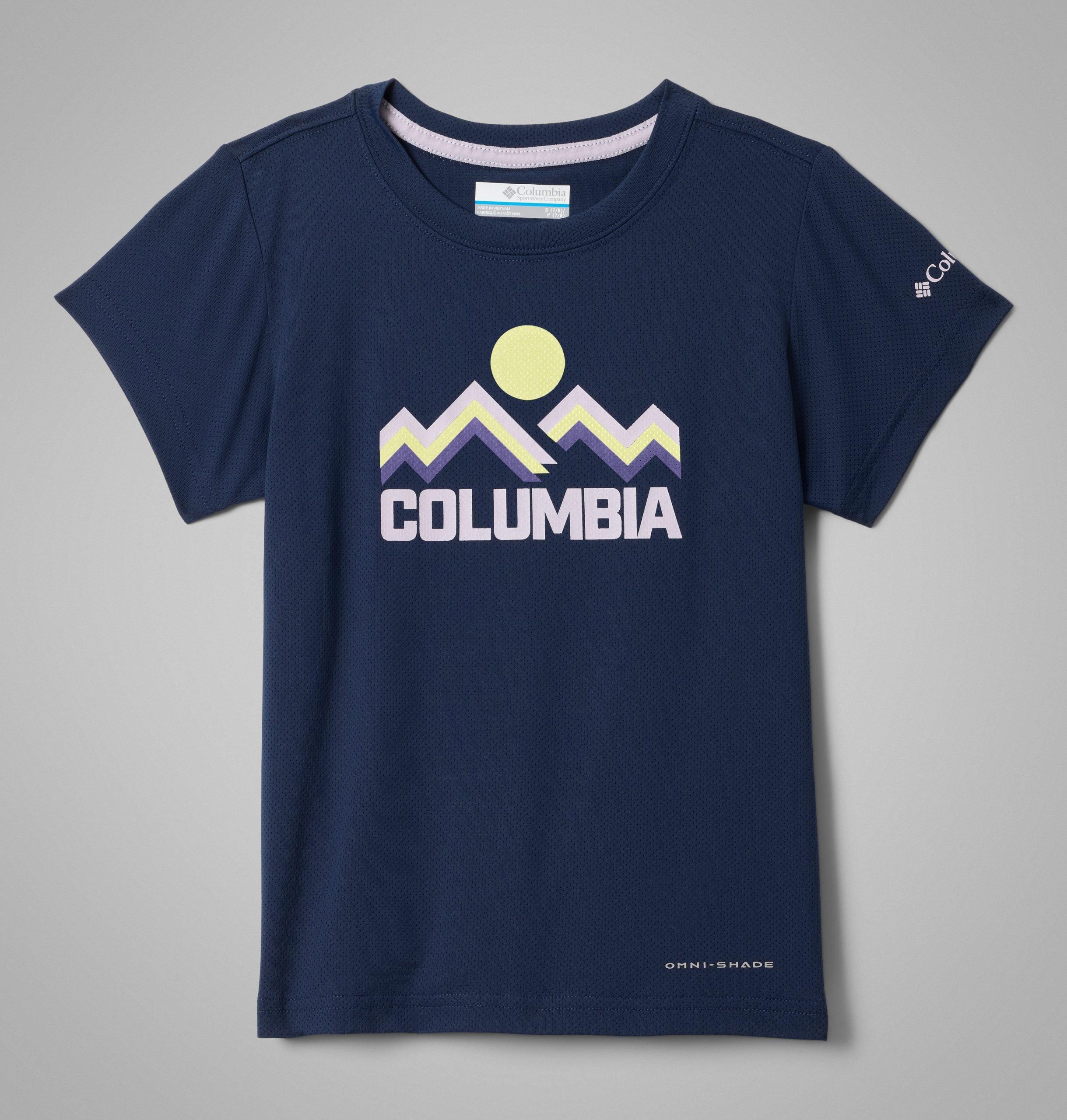 meisjes tech trail utility t-shirt met korte mouwen en grafische print