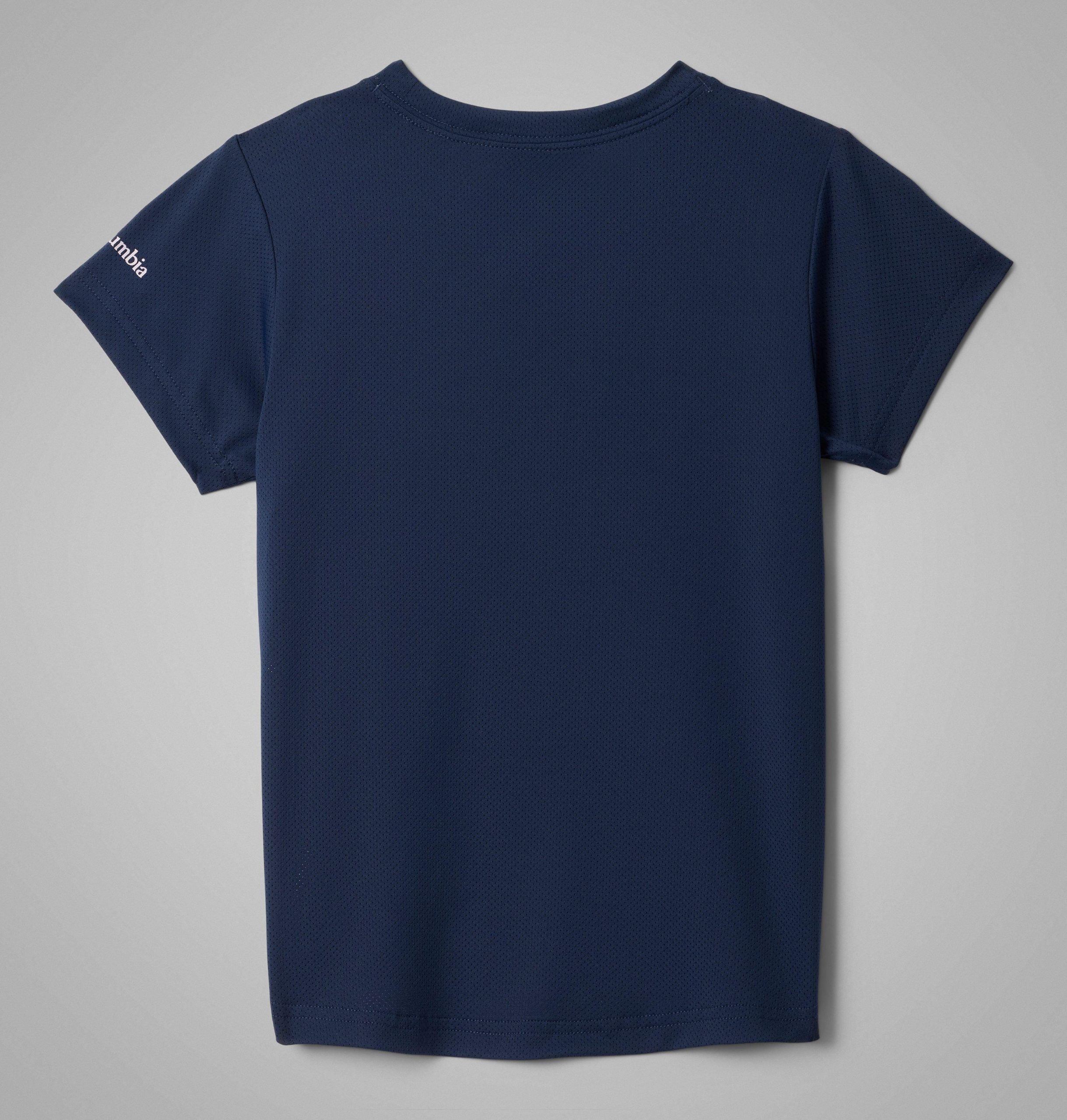 meisjes tech trail utility t-shirt met korte mouwen en grafische print