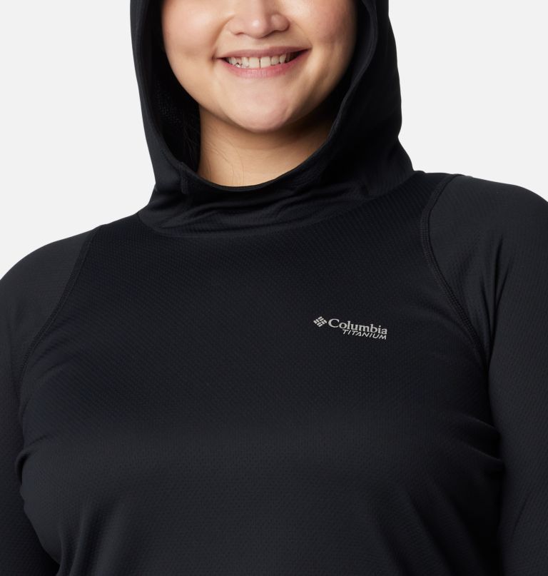 women summit valley hoodie - plus size