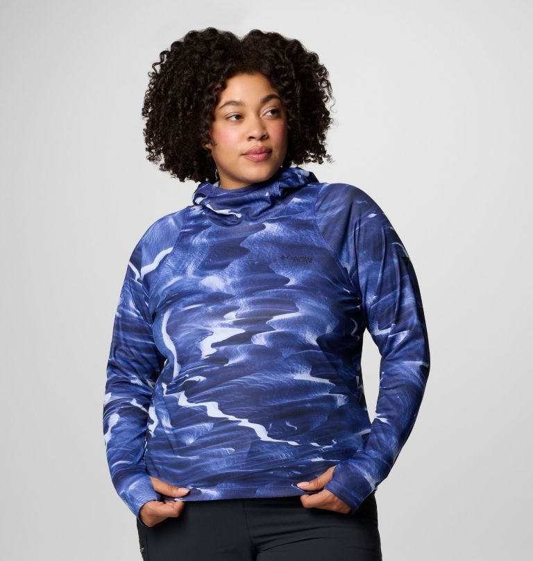 women summit valley hoodie - plus size