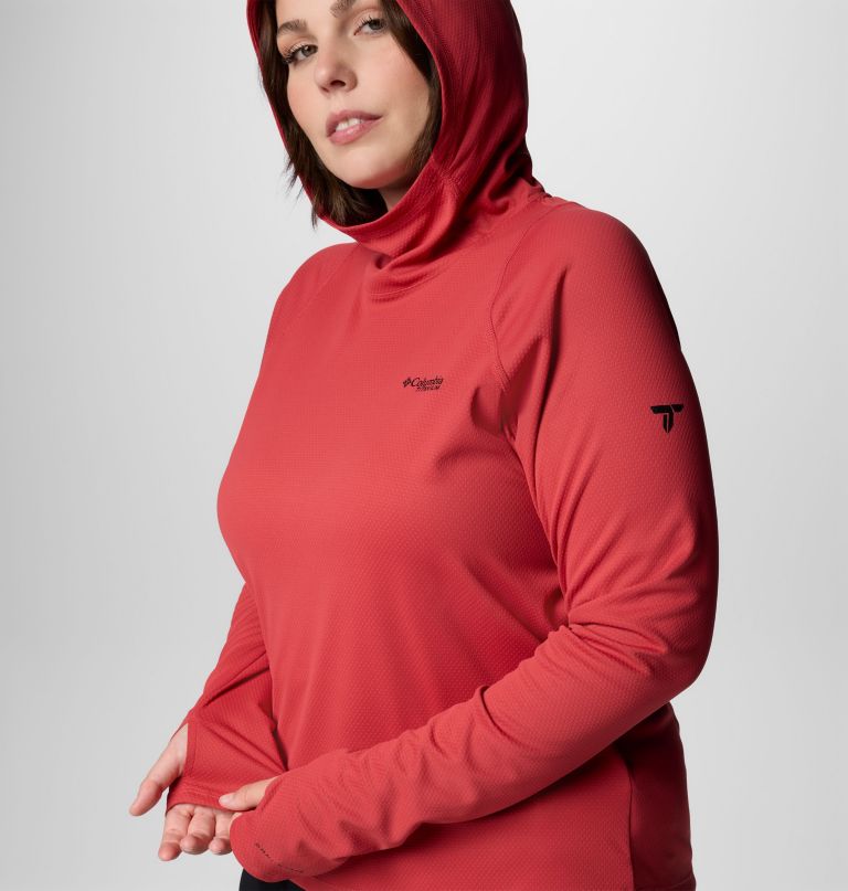 women summit valley hoodie - plus size