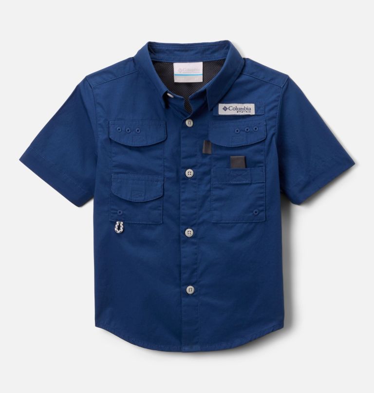 boys toddler pfg bonehead short sleeve shirt