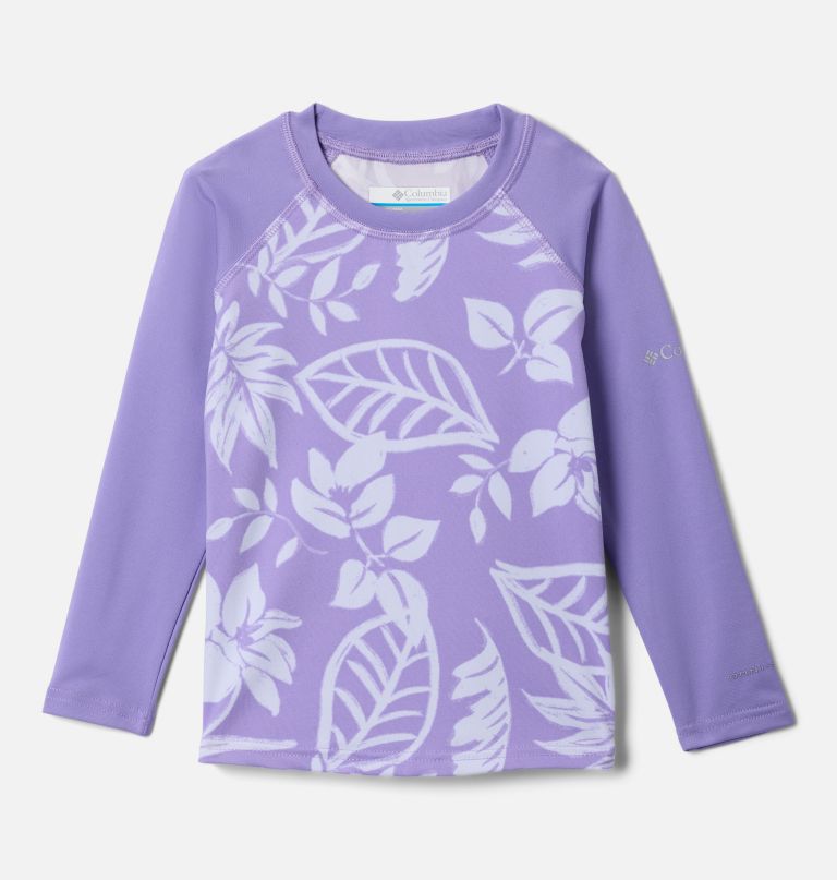 kids toddler sandy shores printed long sleeve sunguard shirt