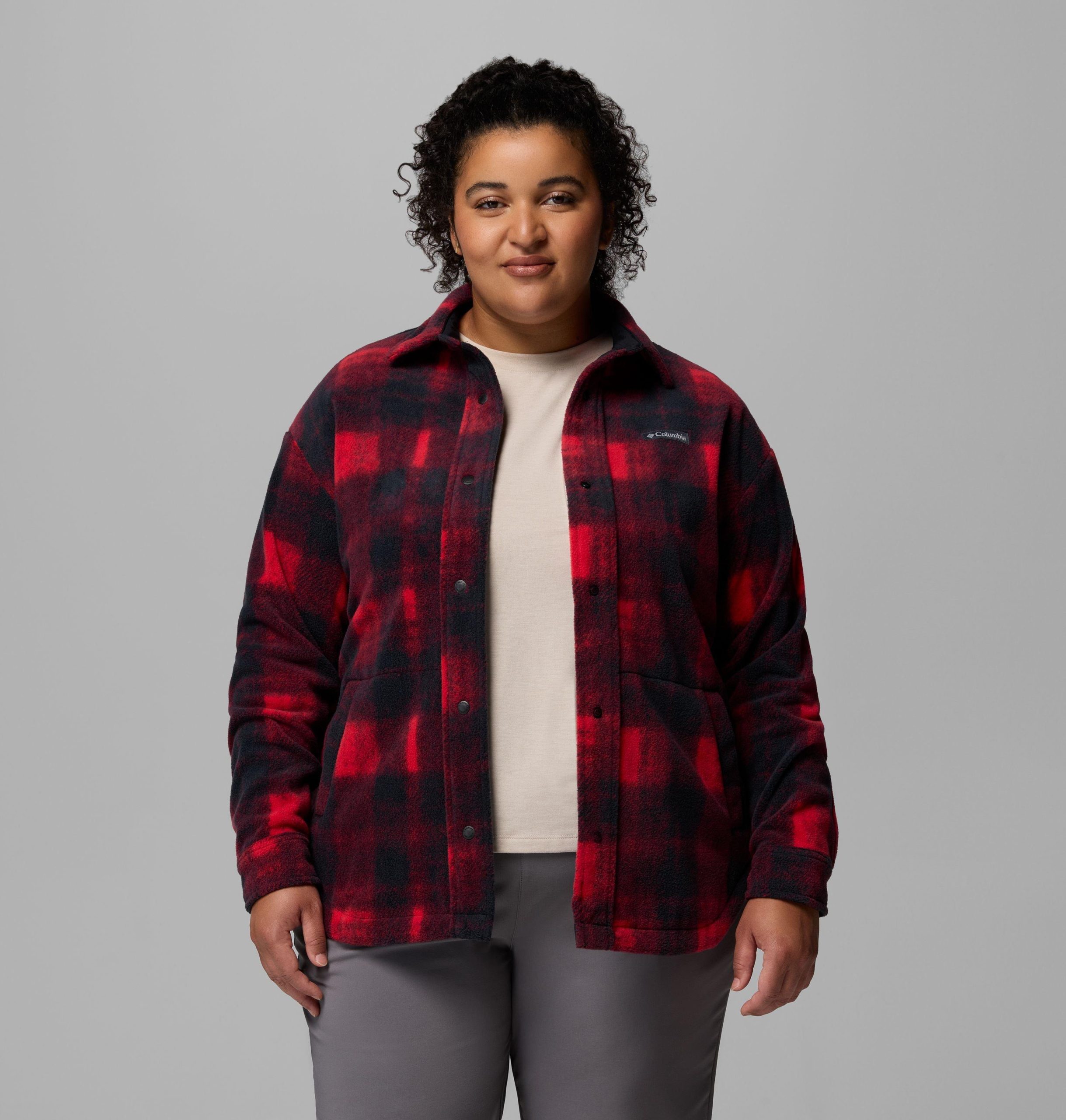 dames benton springs shirt jacket ii - plus size