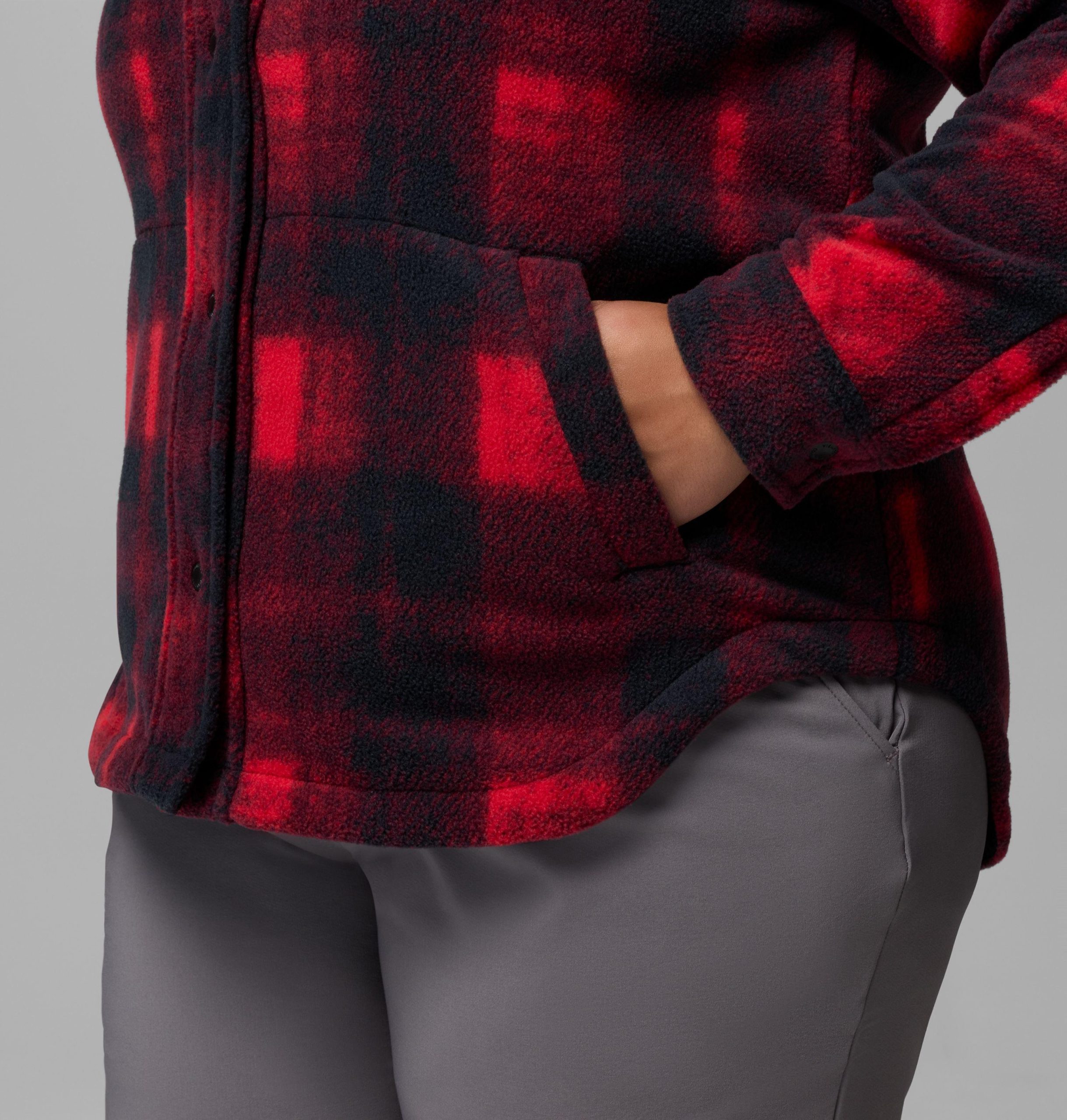 dames benton springs shirt jacket ii - plus size