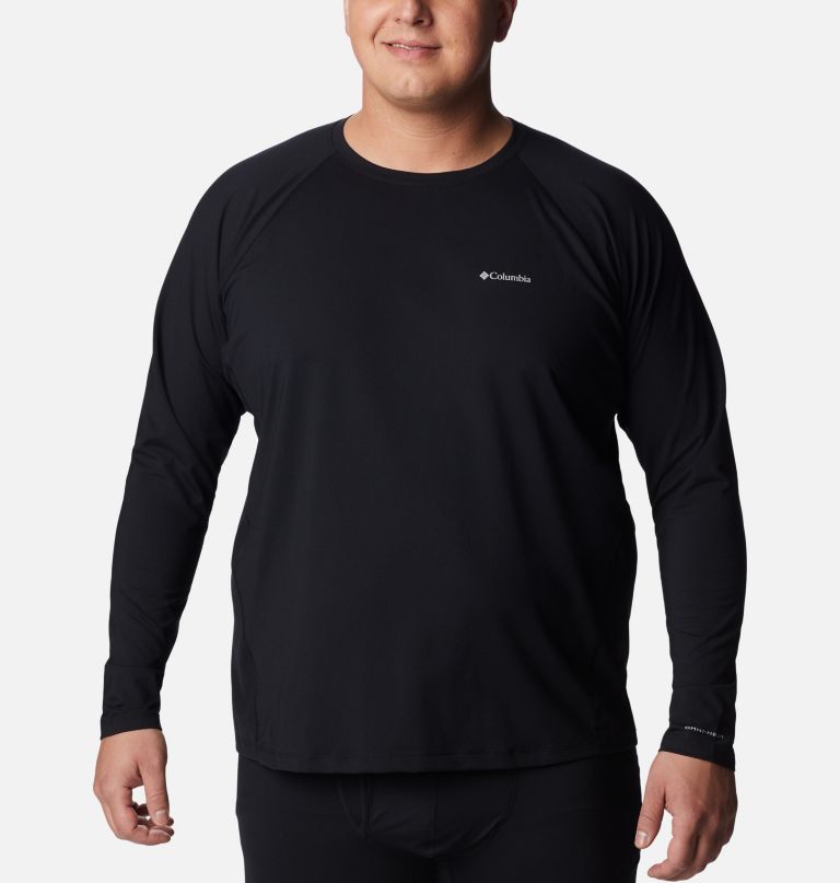 men omni-heat midweight baselayer crew - big