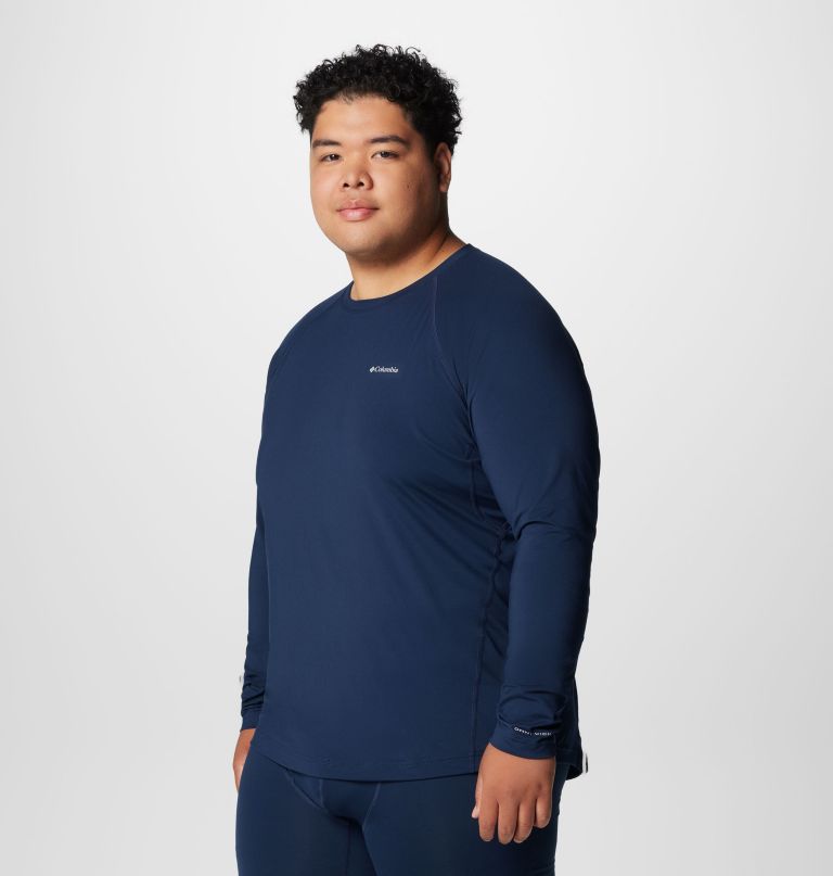 men midweight baselayer crew shirt - big