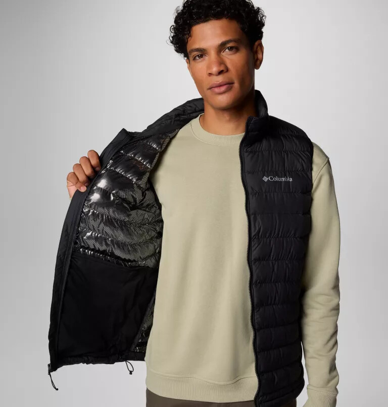 men powder lite ii vest