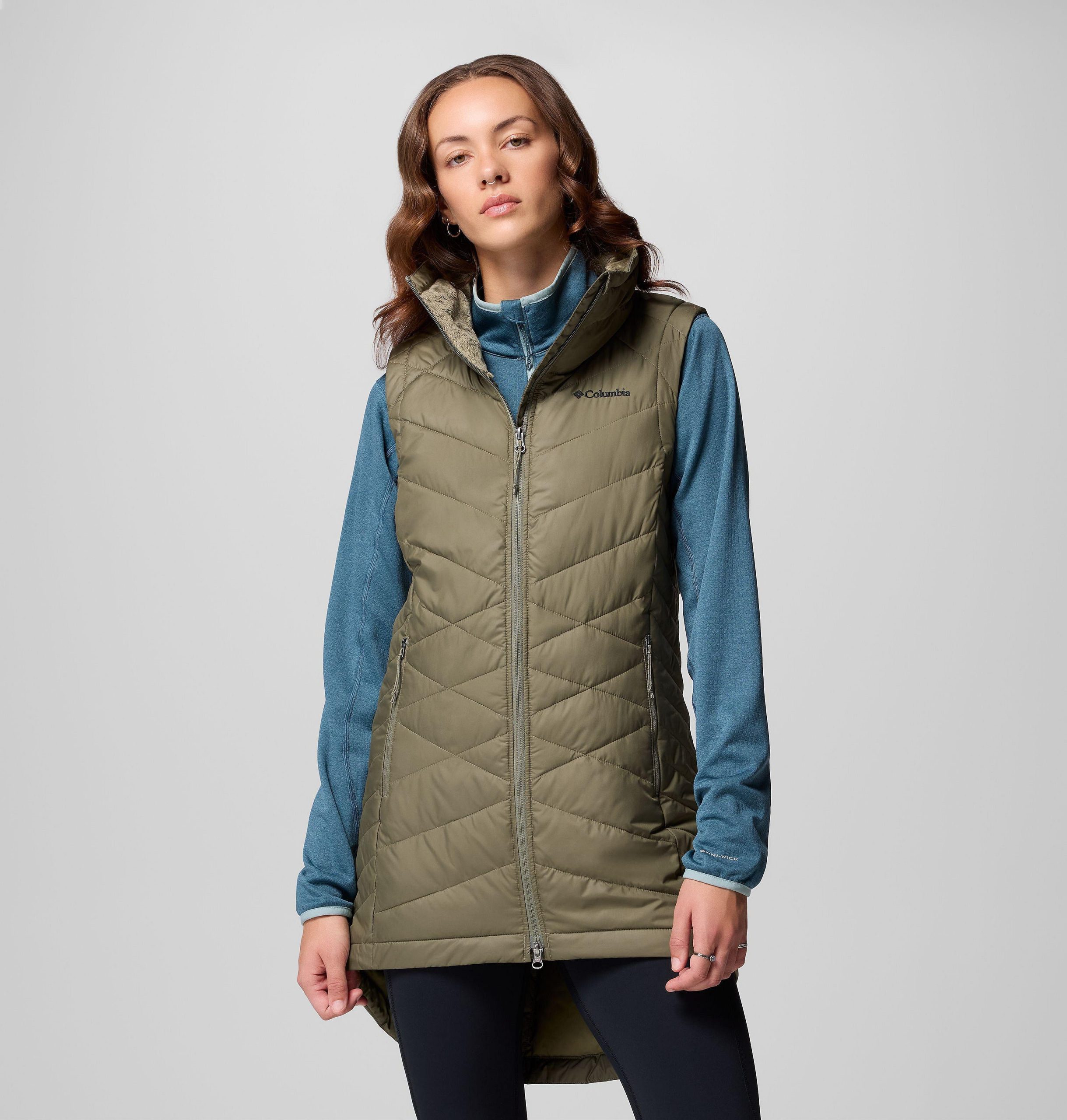 dames heavenly ii lange vest