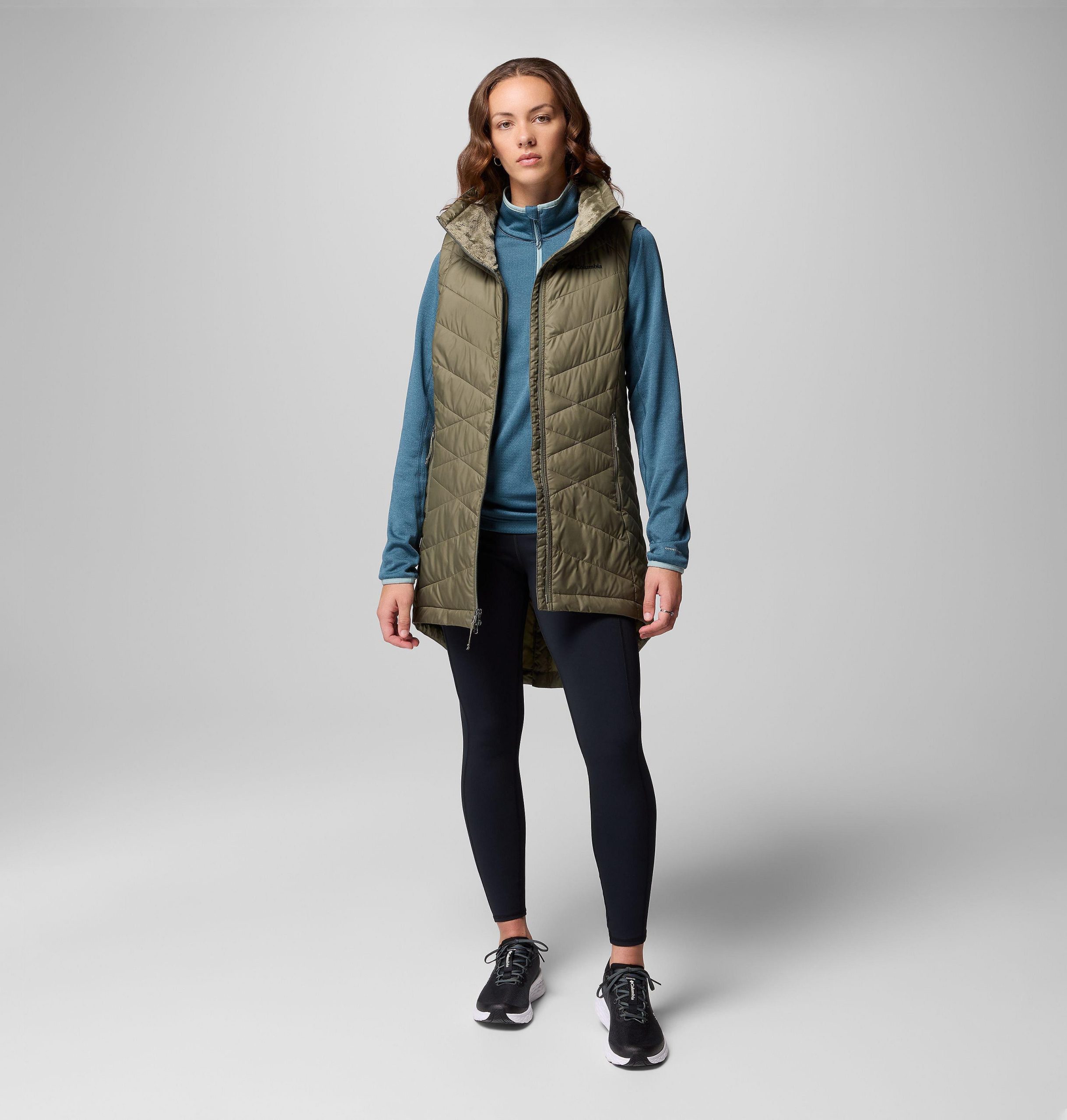 dames heavenly ii lange vest