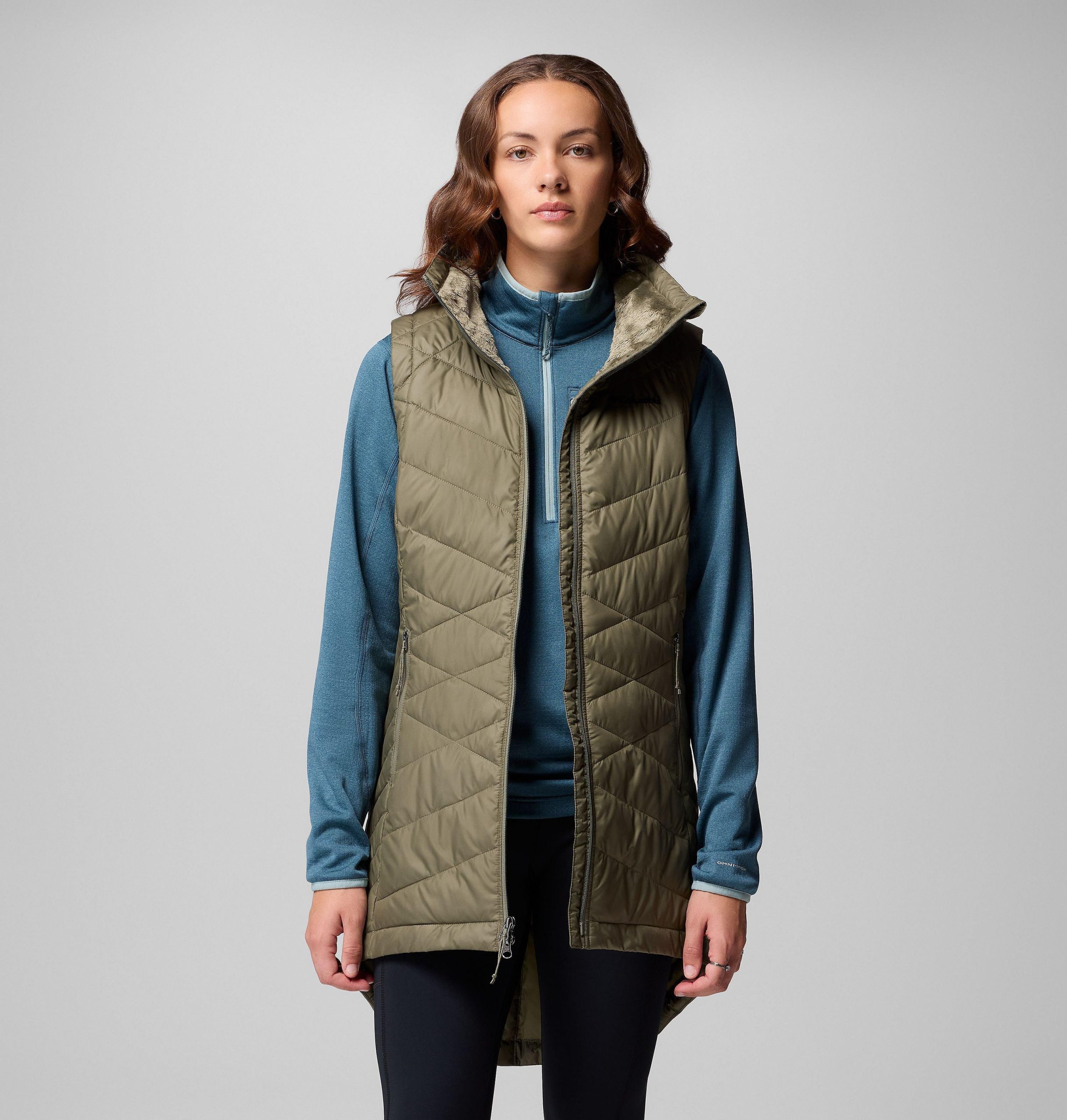 dames heavenly ii lange vest